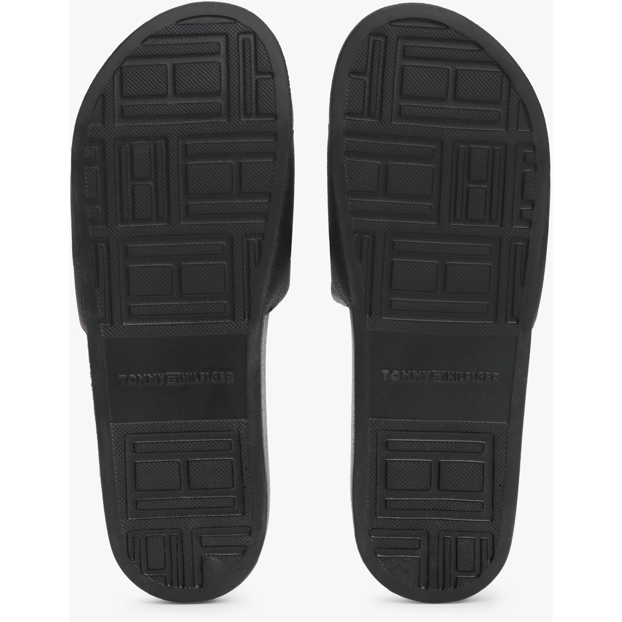 TOMMY HILFIGER Guminės šlepetės vyrams, Juoda, Nyc pool slide 7