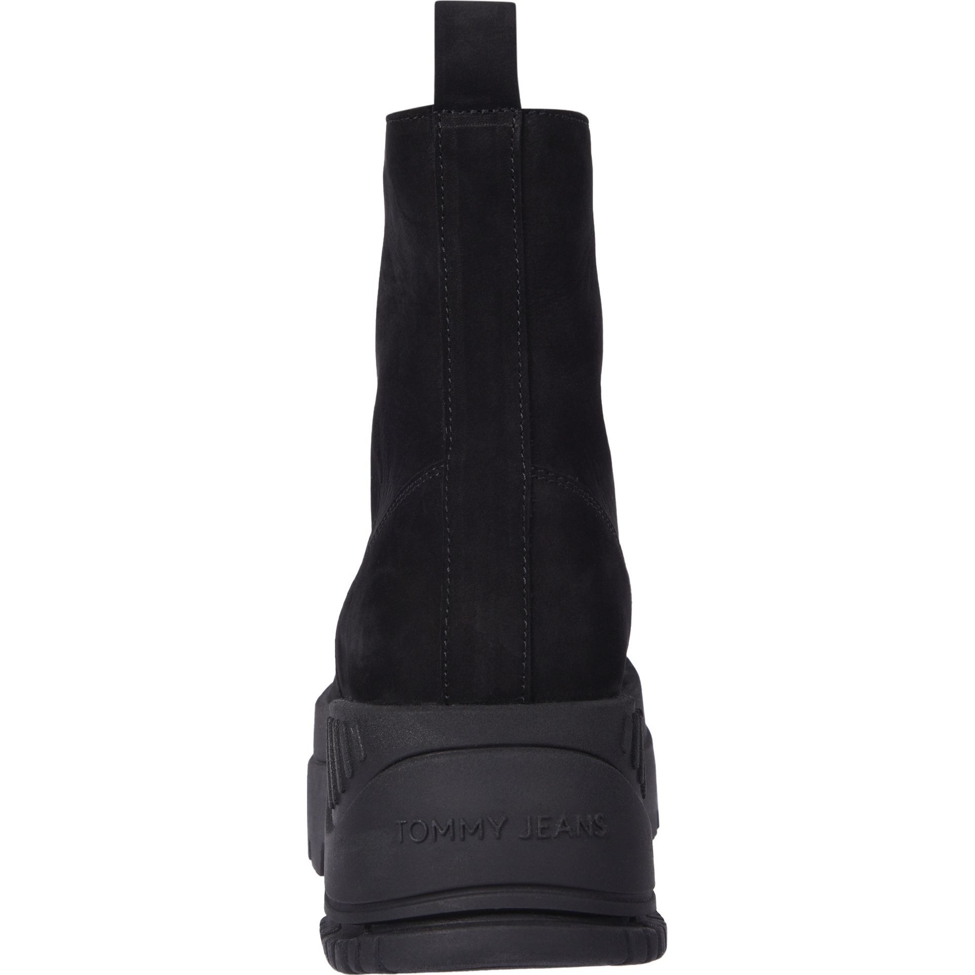 TOMMY JEANS Aulinukai moterims, Juoda, Zip up flatform boot 2