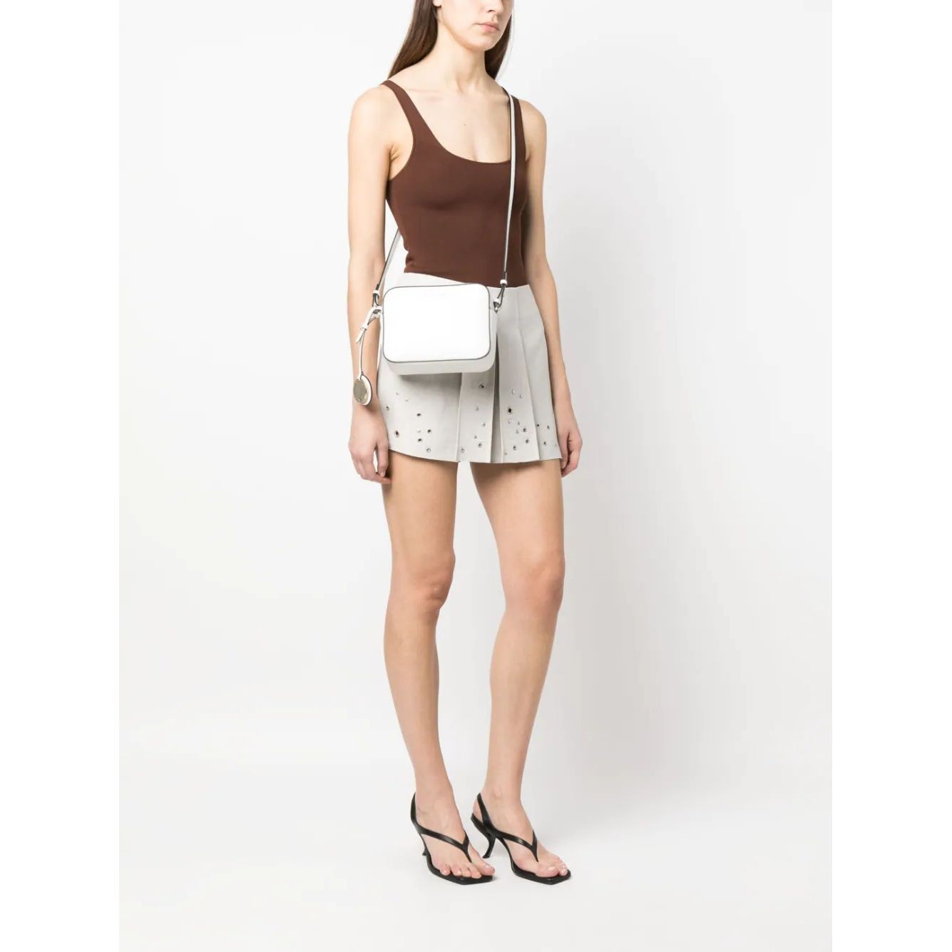 EMPORIO ARMANI Rankinė per petį moterims, Balta, Shoulder bag 3