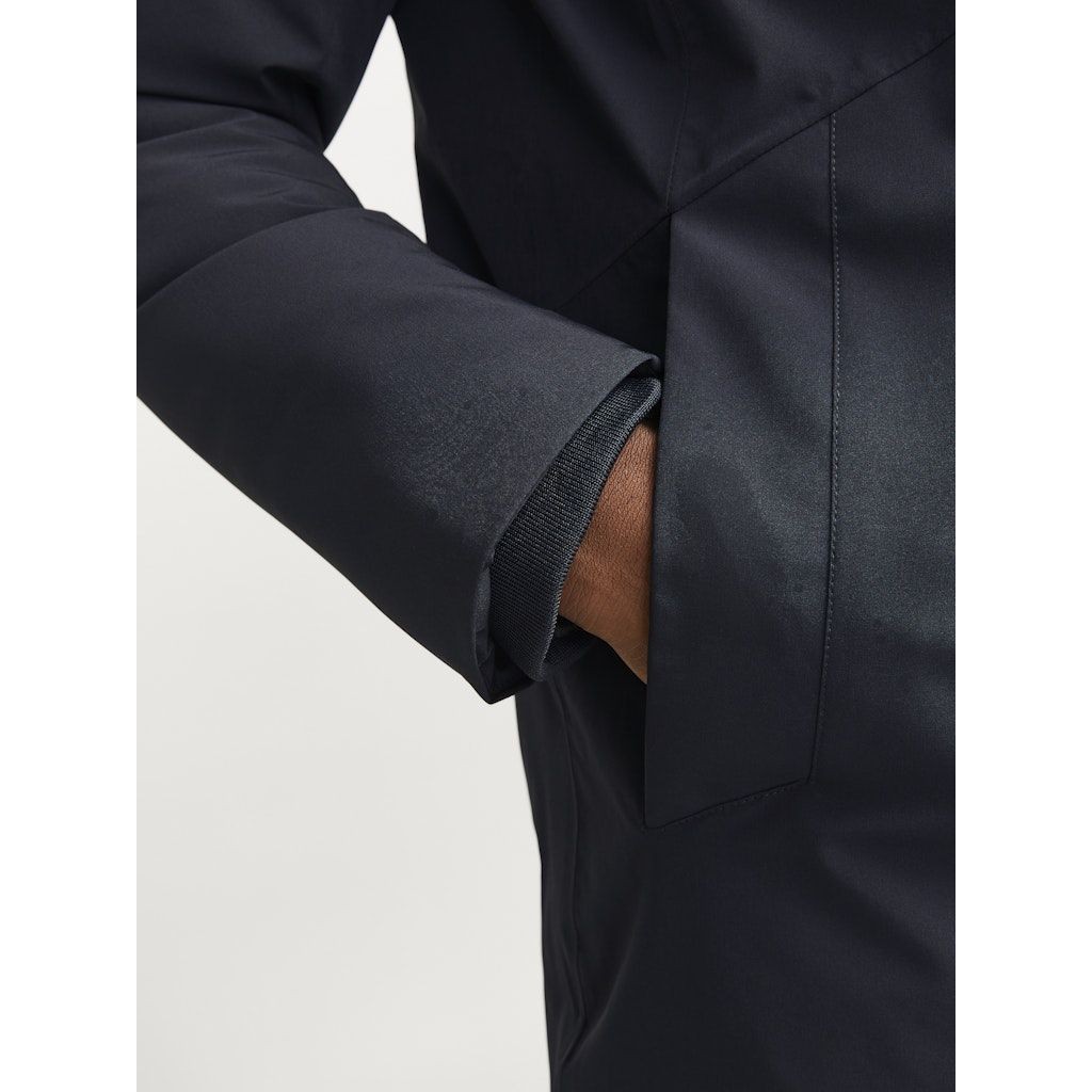 JACK & JONES Pūkinis paltas vyrams, Mėlyna, Keen parka 4