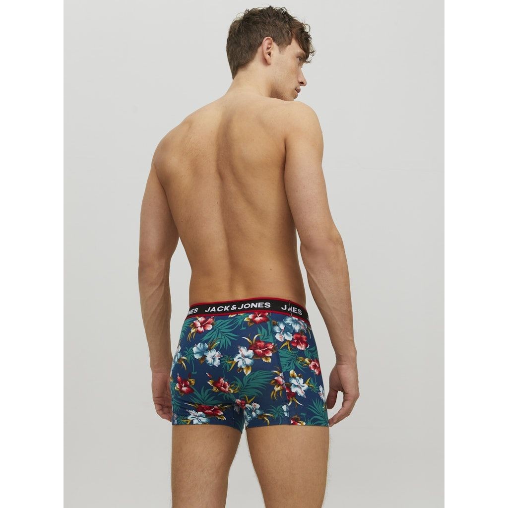 JACK & JONES Kelnaitės vyrams, JACFLOWER TRUNKS 3 P 3