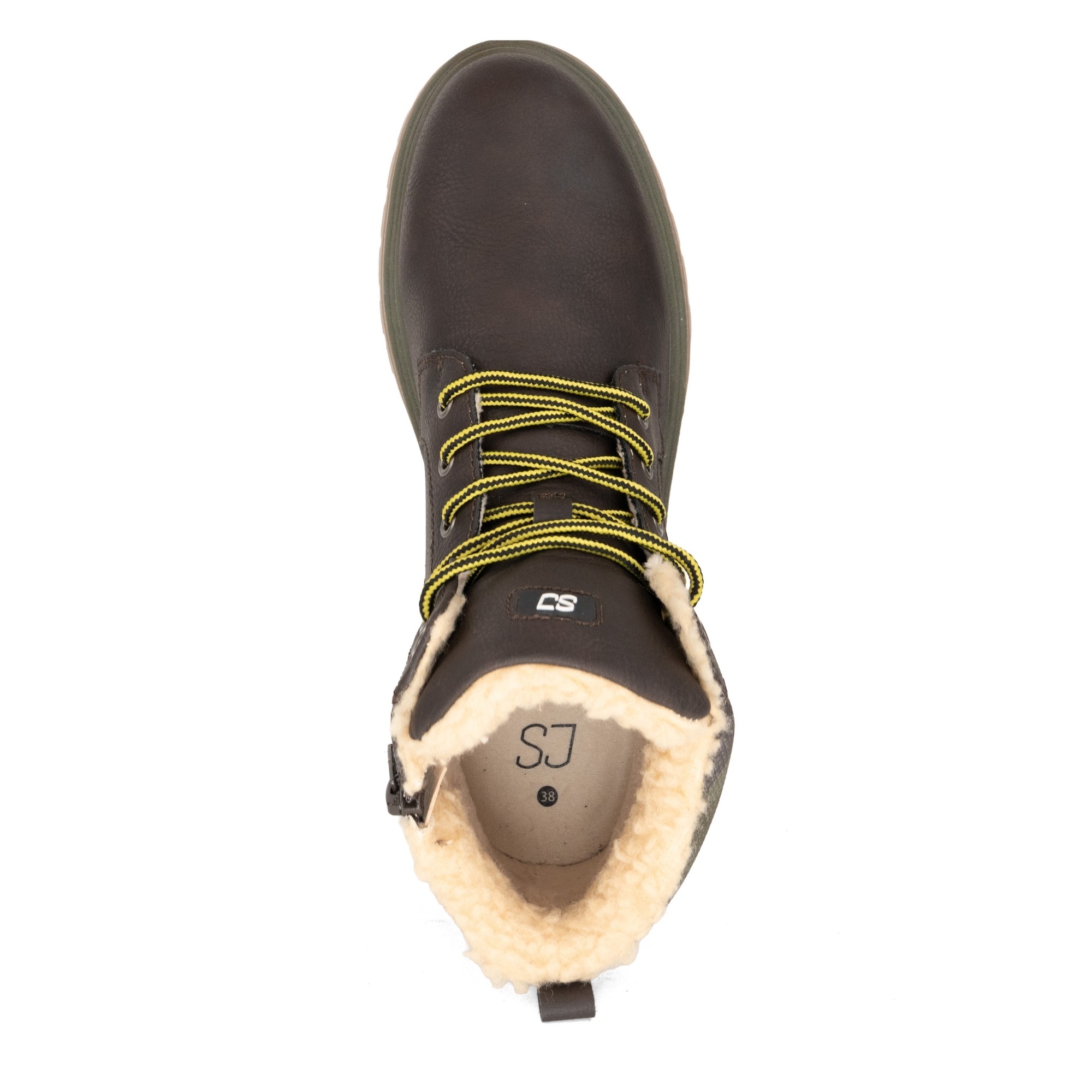 CORTINA Aulinukai berniukams, Ruda, Boys Kids Booties Lace 4