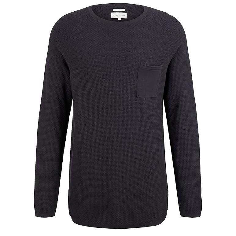 TOM TAILOR Megztinis vyrams, Mėlyna, Megztiniai 1