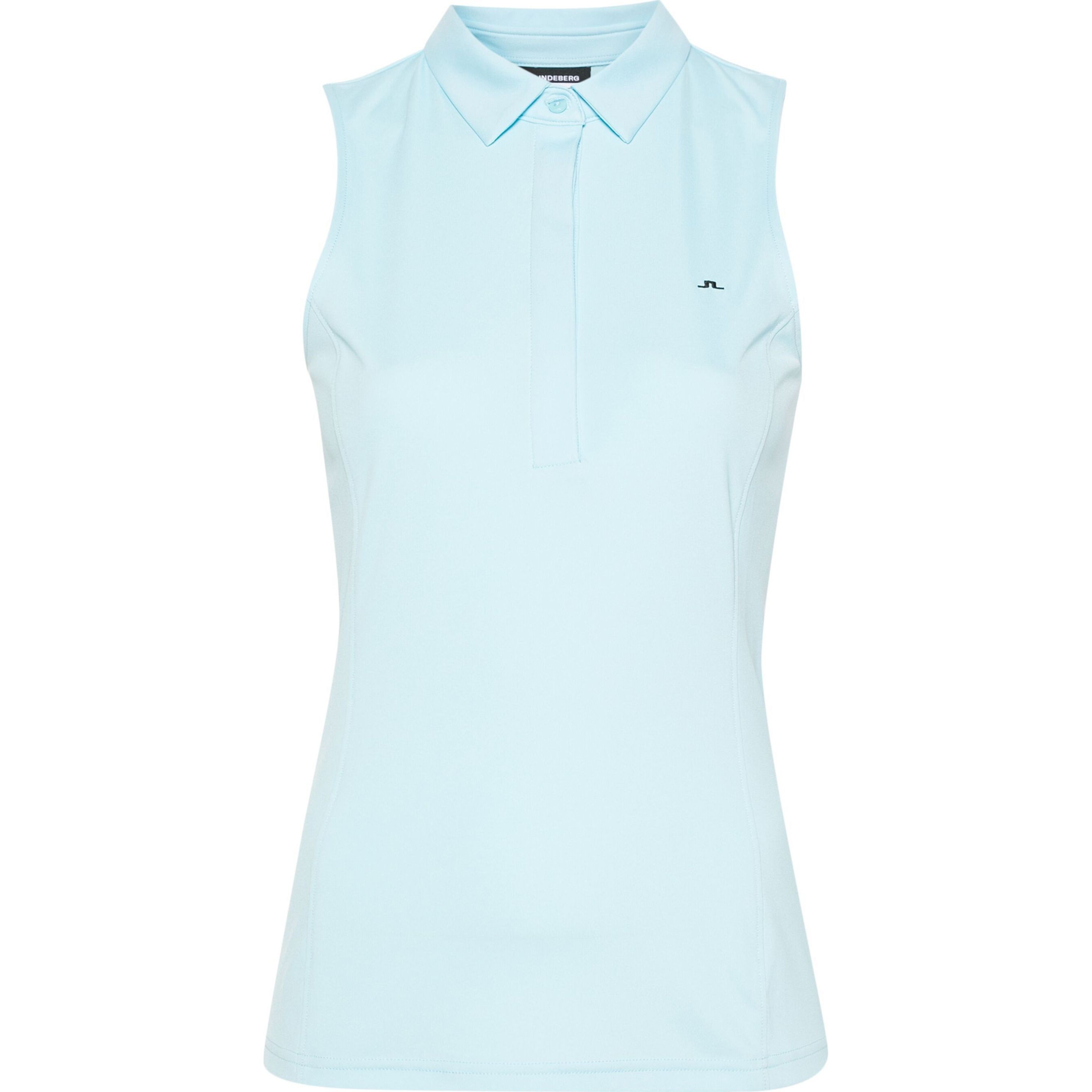 J.LINDEBERG Polo marškiniai trumpos rank. moterims, Mėlyna, Dena sleeveless top
