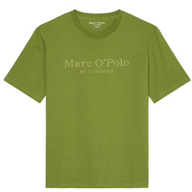 MARC O'POLO Marškinėliai vyrams, Žalia