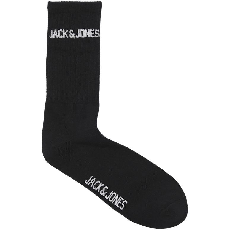 JACK & JONES Kojinės vyrams, Juoda, Melvin tennis sock 3 pack 5