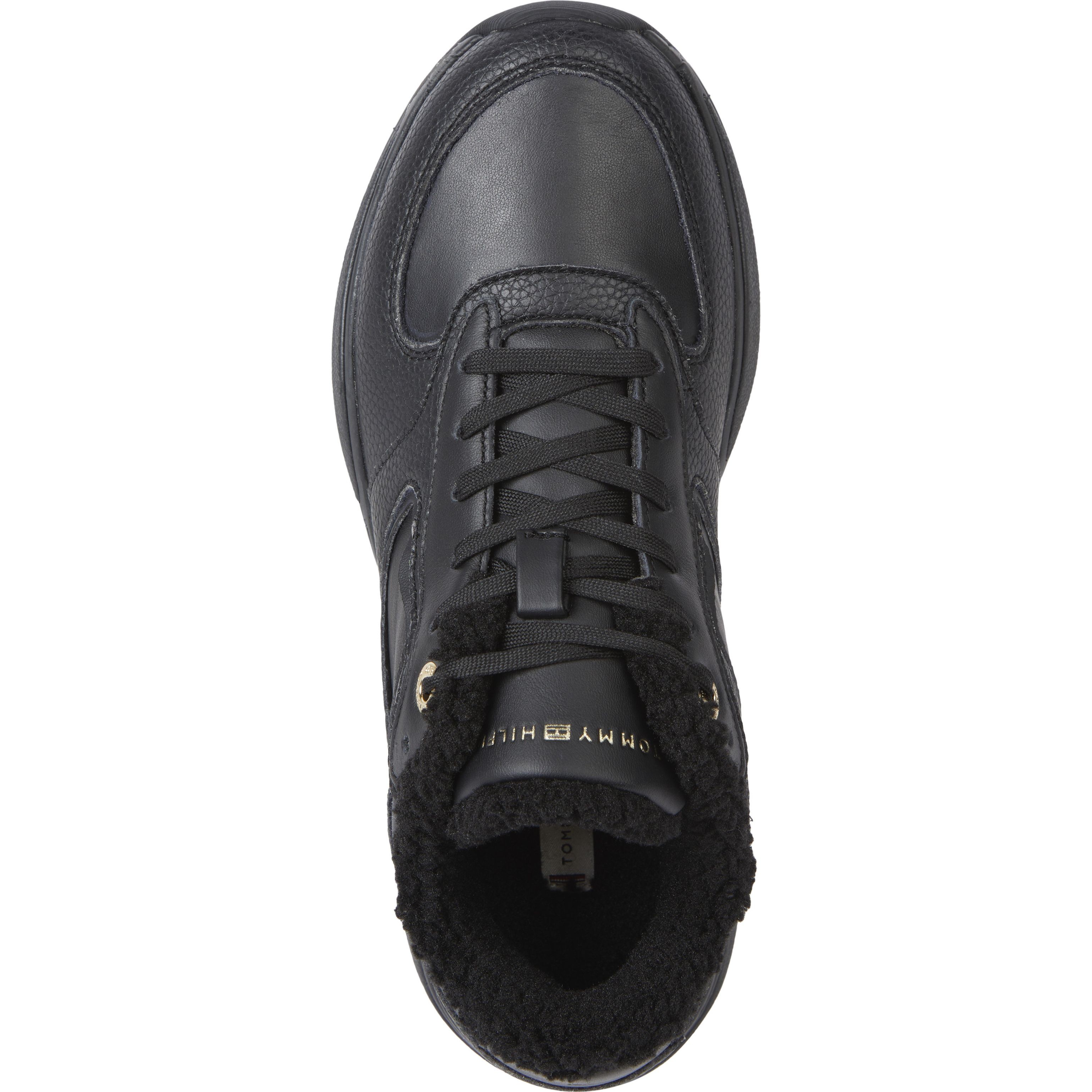 TOMMY HILFIGER Laisvalaikio bateliai moterims, Juoda, Chunky winter runner leisure 3