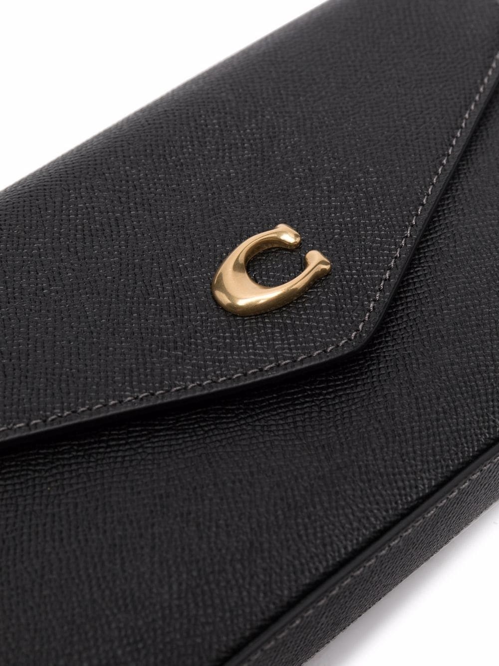 COACH Rankinė per petį moterims, Juoda, Leather wyn crossbody 3