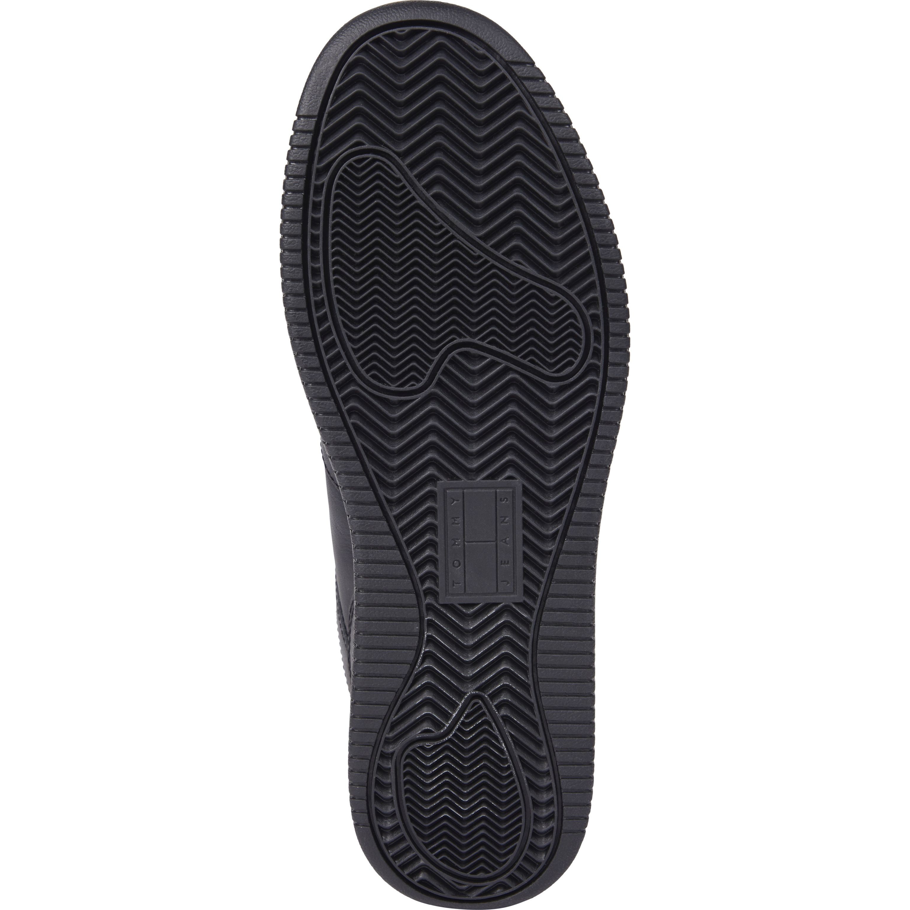 TOMMY JEANS Laisvalaikio bateliai vyrams, Juoda, Retro basket leisure 6