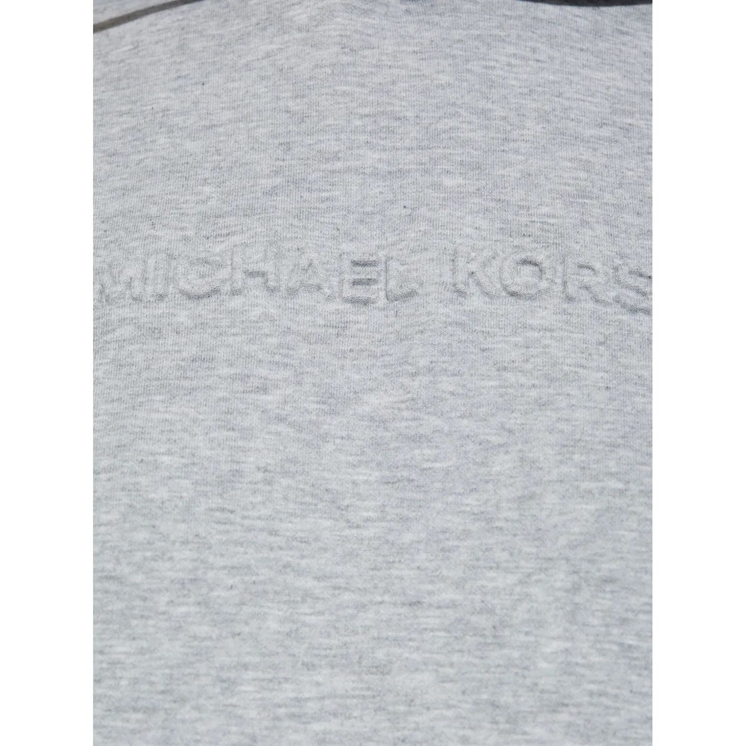 MICHAEL KORS Džemperis moterims, Pilka, Embossed logo hoodie 2
