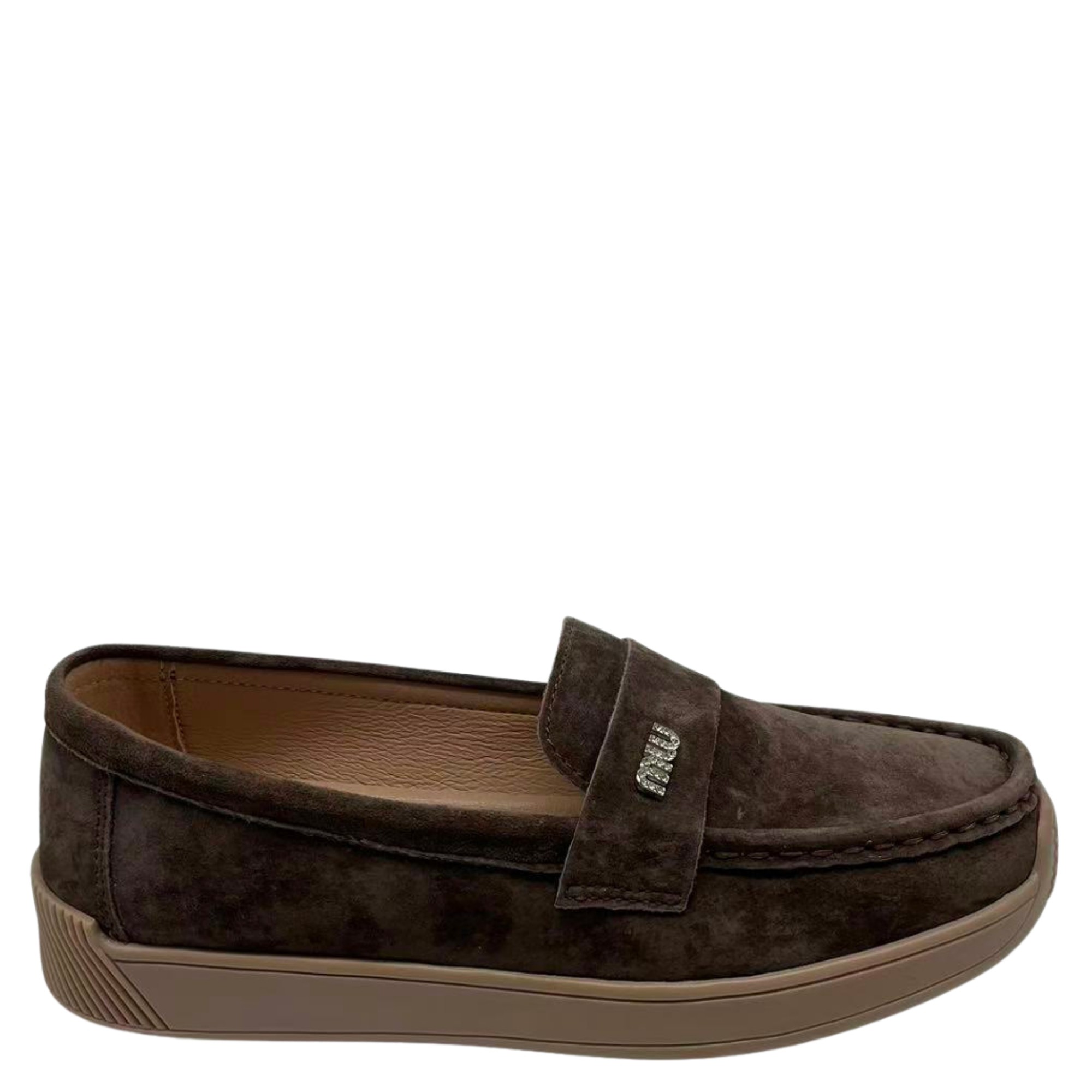SANTINO MILANO Loaferiai moterims, Ruda, Loafers 1