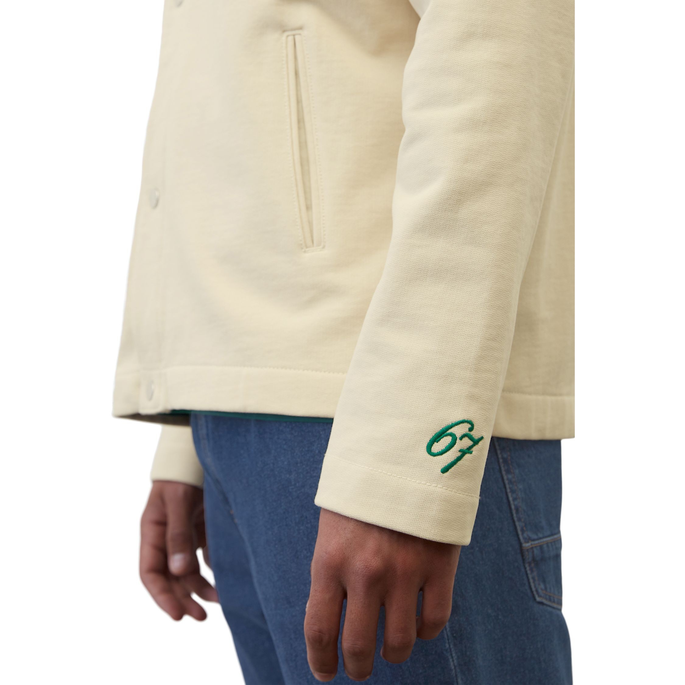 MARC O'POLO Megztinis vyrams, Balta 4