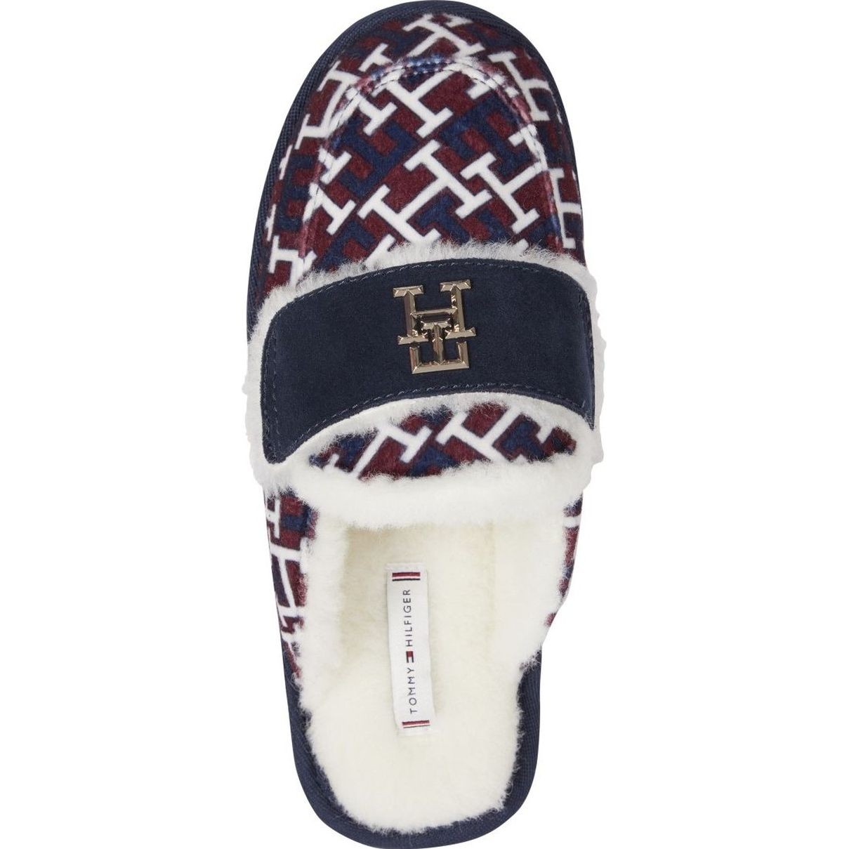 TOMMY HILFIGER Namų šlepetės moterims, Marga, LOAFER MULE SLIPPERGRAM 4