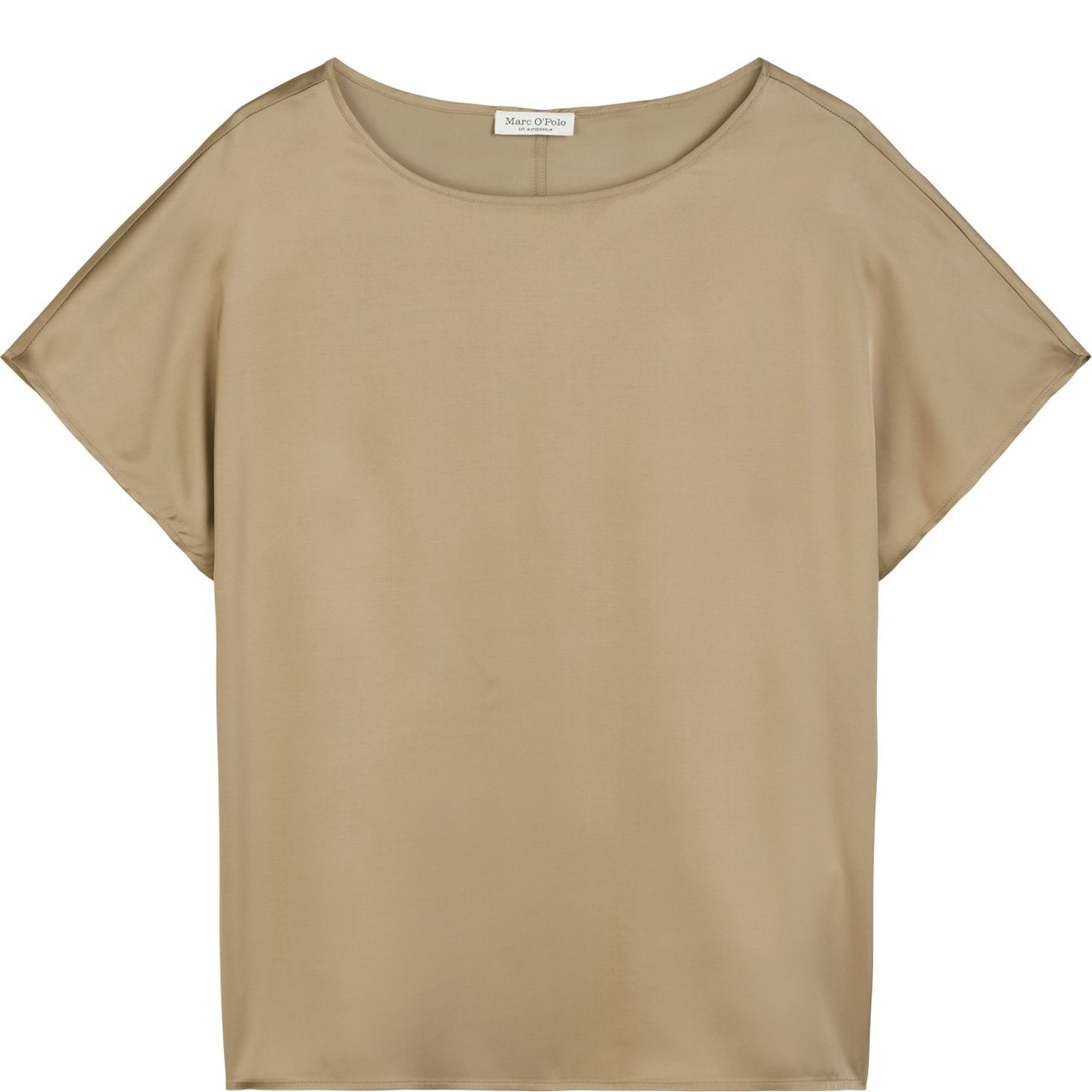 MARC O'POLO Marškinėliai trump. rankovėmis moterims, Smėlio, Tshirts sh 503085441015 1