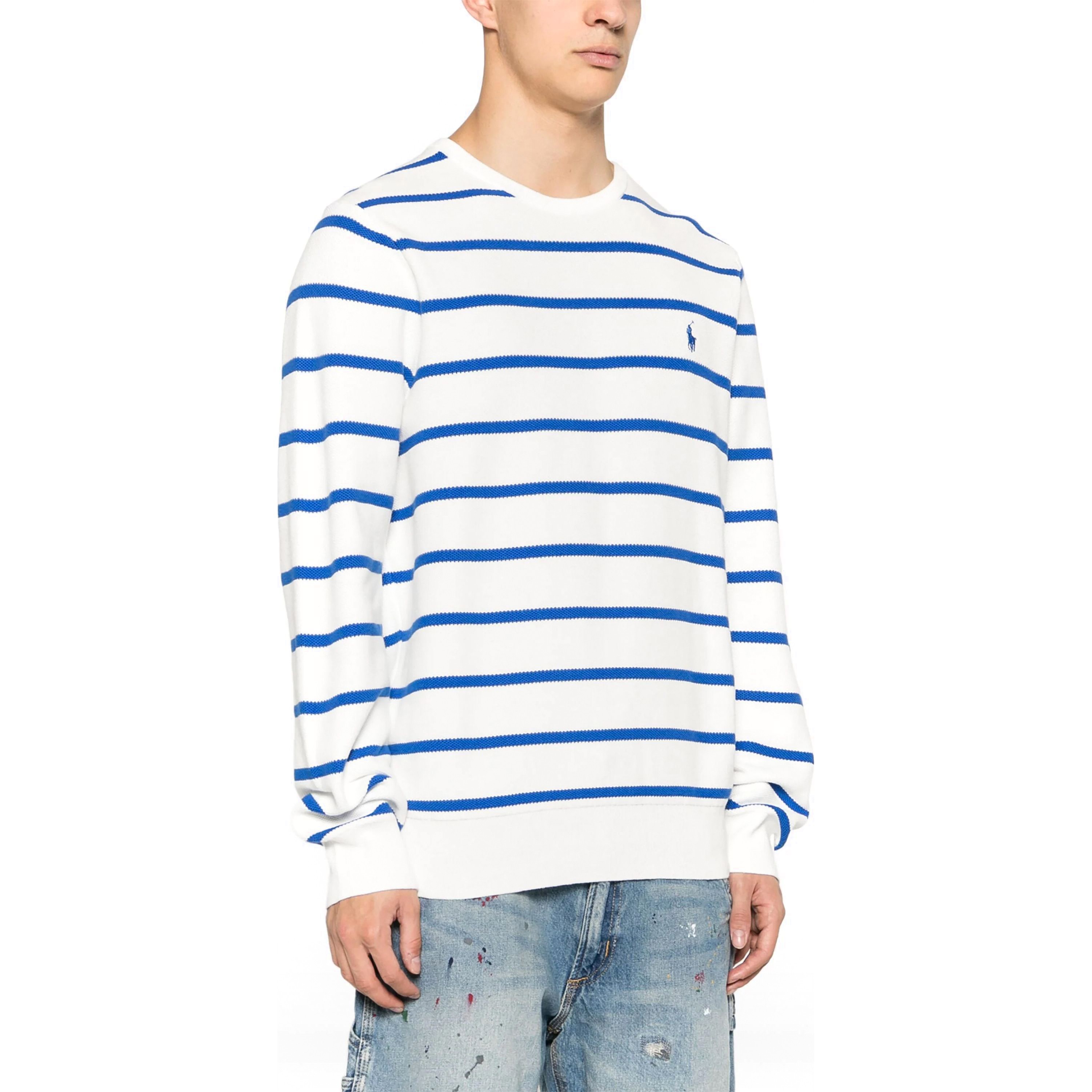 POLO RALPH LAUREN Sportinis nertinis vyrams, Balta, Long sleeve pullover 2