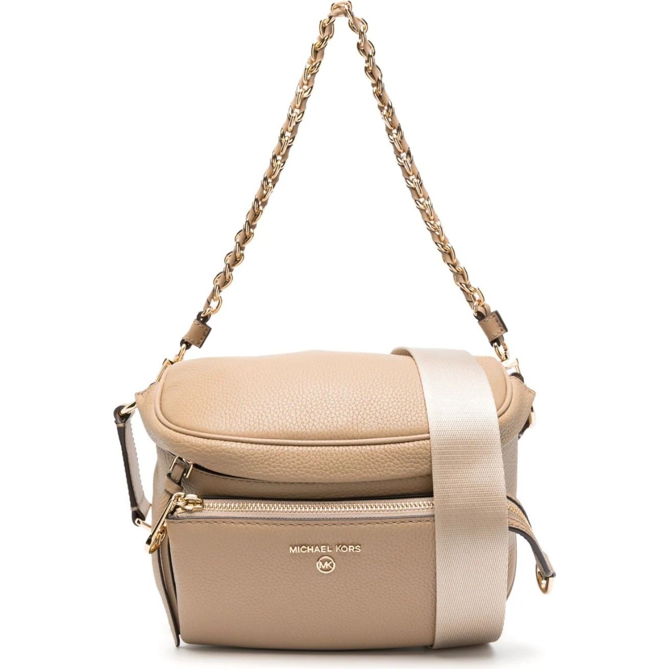MICHAEL KORS Rankinė per petį moterims, Ruda, Medium sling pack messenger 1