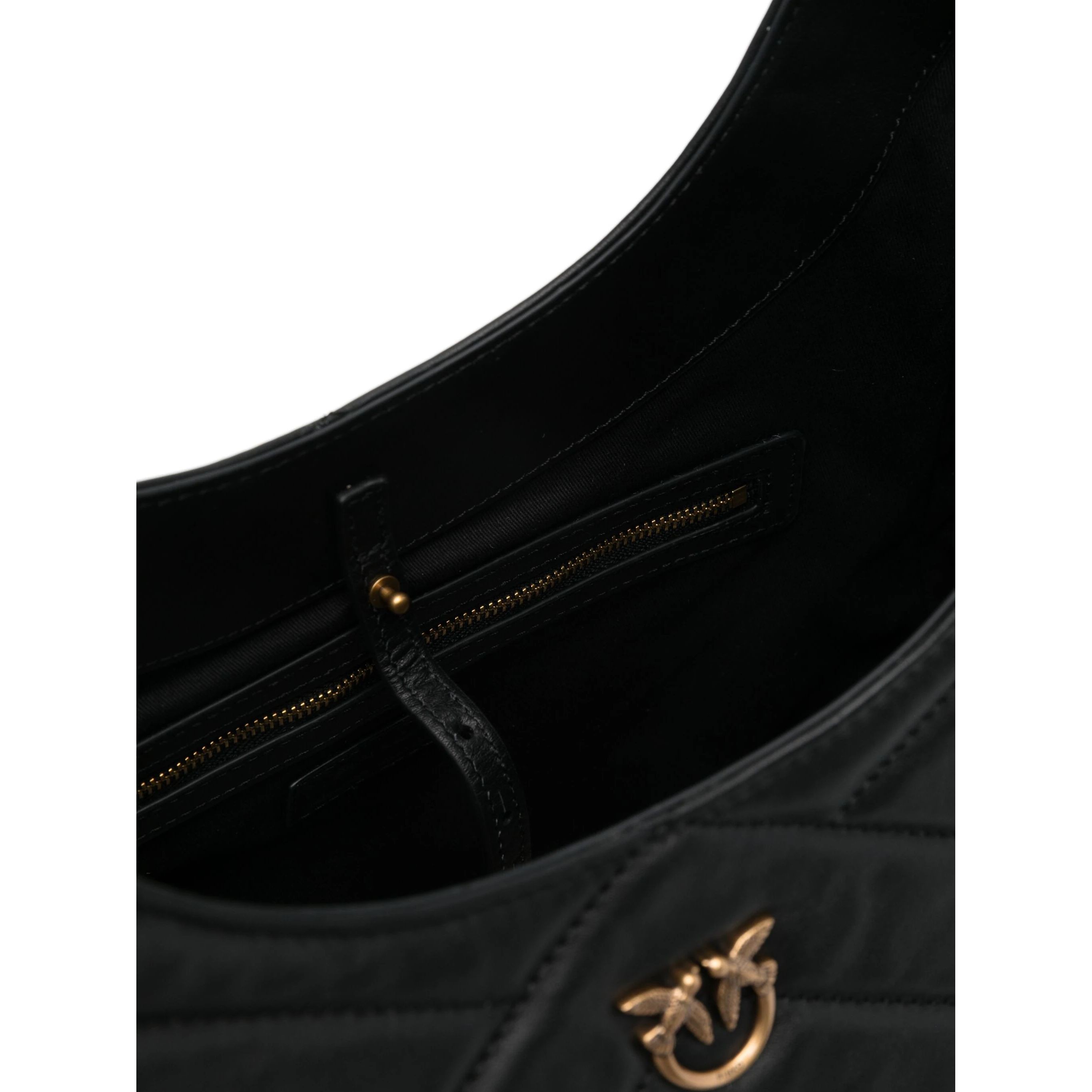 PINKO Pirkinių krepšys moterims, Juoda, Tote bag 4