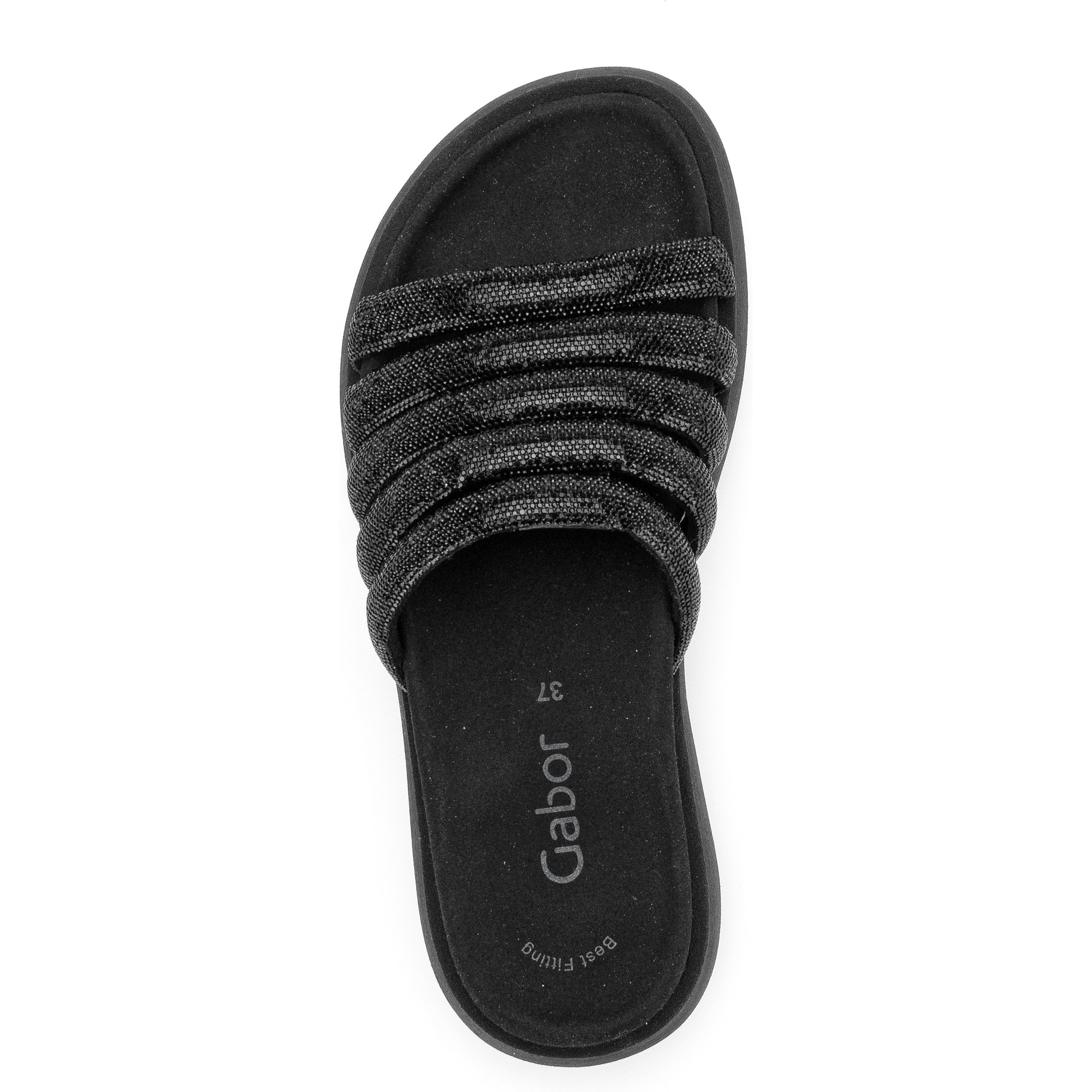 GABOR Šlepetės moterims, Juoda, Slippers 4