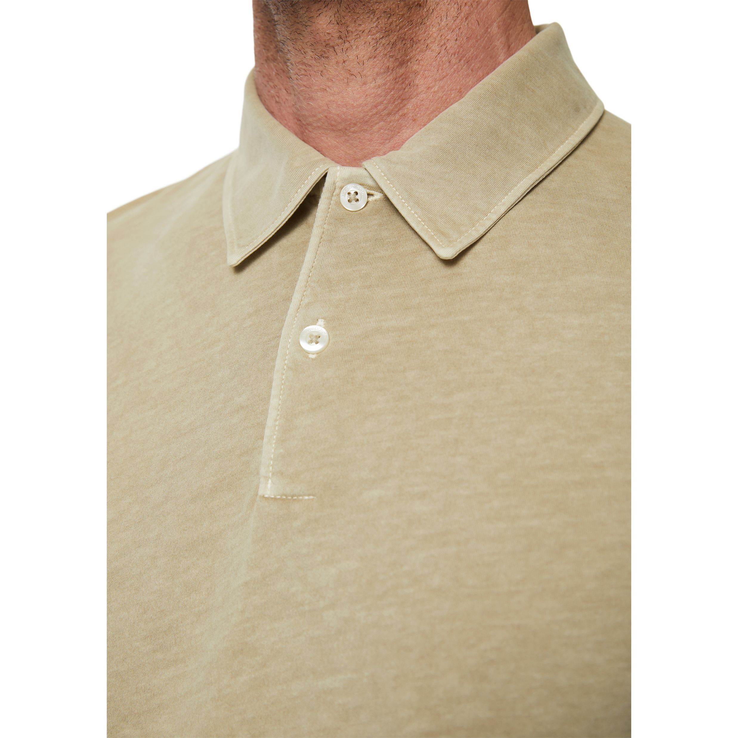 MARC O'POLO Polo marškiniai trumpos rank. vyrams, Smėlio 4