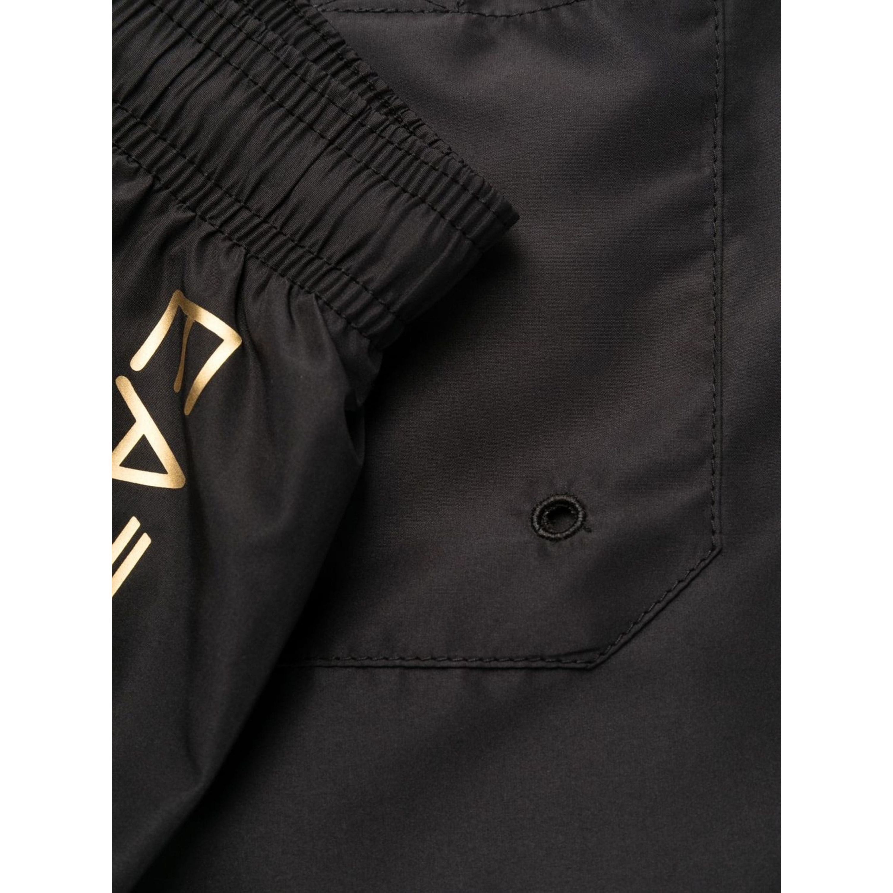 EA7 Apatinė kostiumėlio dalis vyrams, Juoda, Boxer beachwear 3