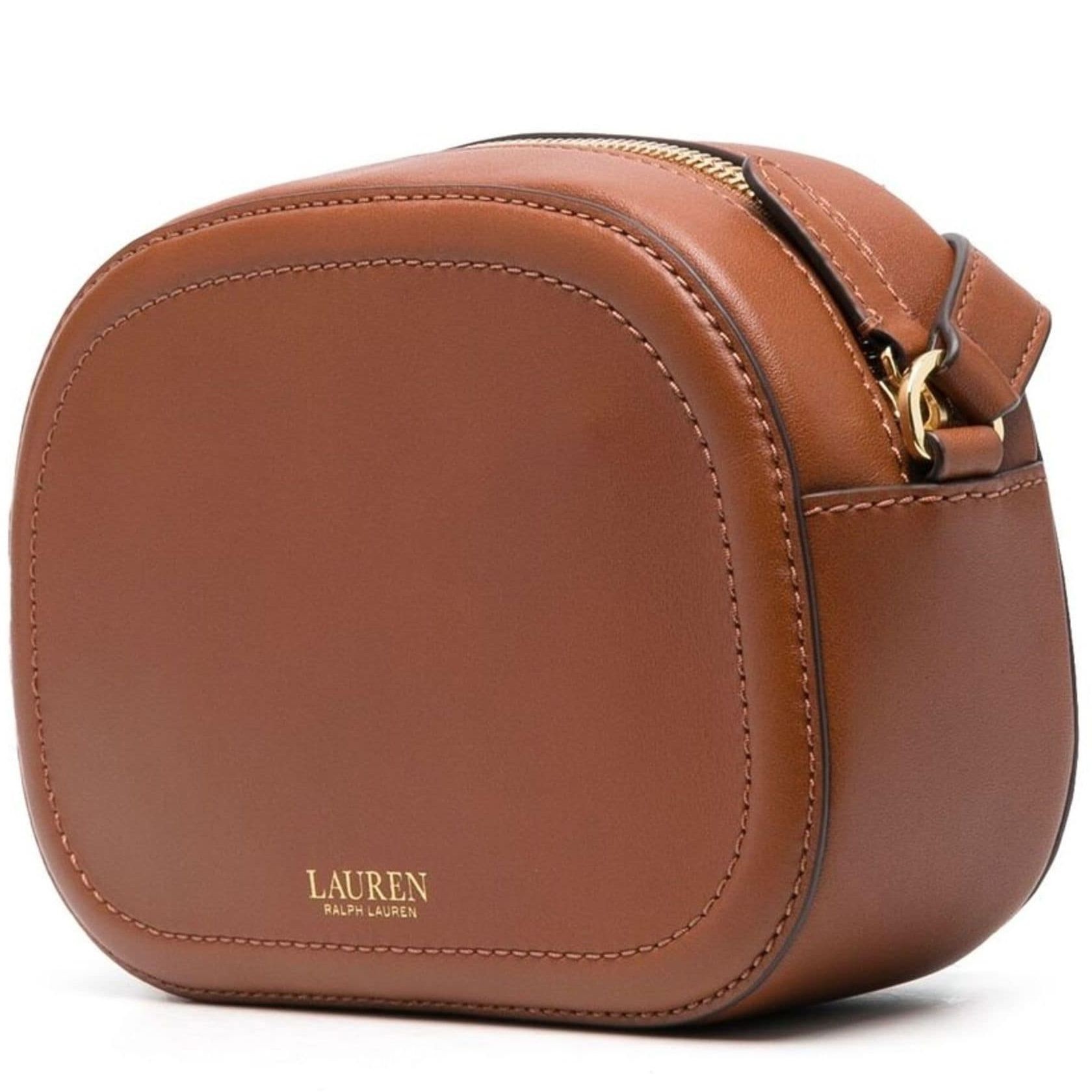 LAUREN RALPH LAUREN Rankinė per petį moterims, Ruda, Jordynn 20  medium crossbody 2