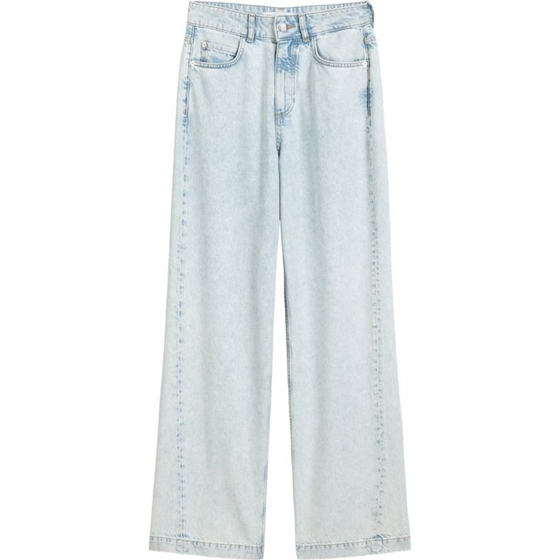 MARC O'POLO Platūs džinsai moterims, Mėlyna, Wide leg 504907812205