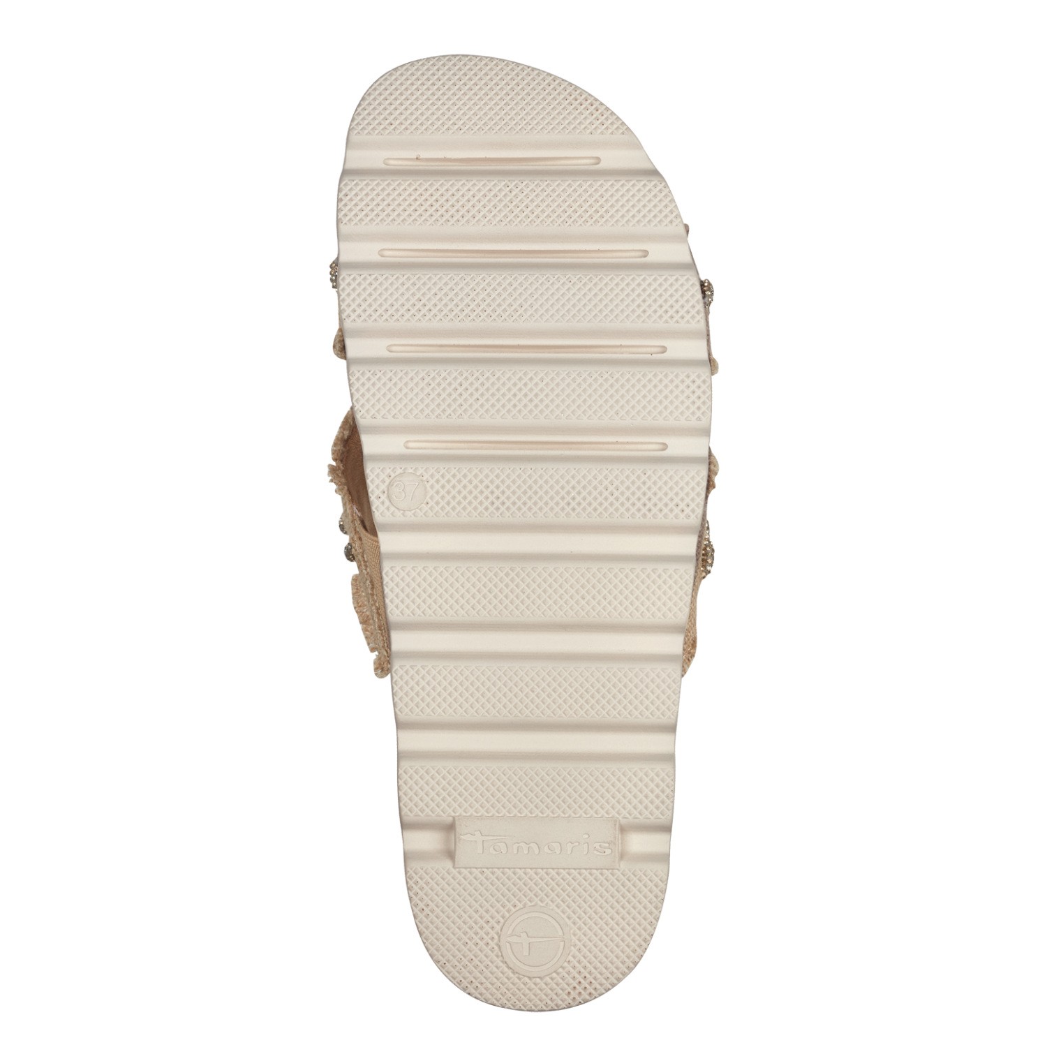 TAMARIS Klumpės moterims, Smėlio, Mules 4