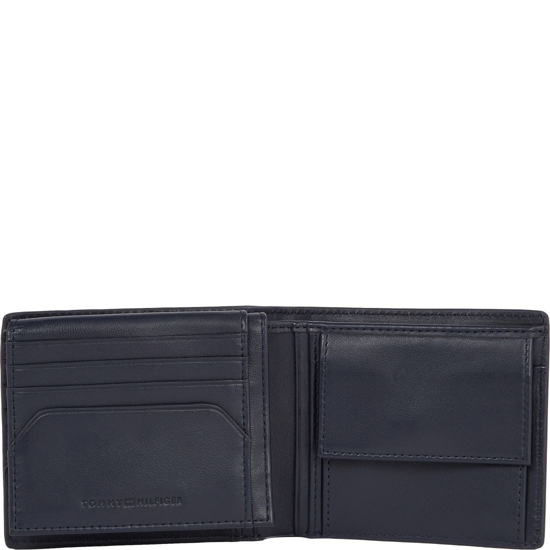 TOMMY HILFIGER Piniginė vyrams, Mėlyna, Mono cc flap and coin wallets 3
