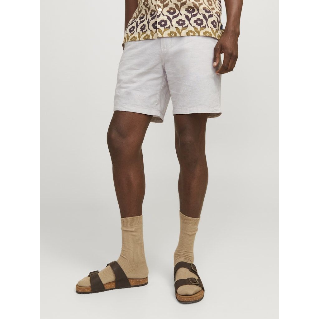 JACK & JONES Šortai vyrams, Balta, Stace summer short 3