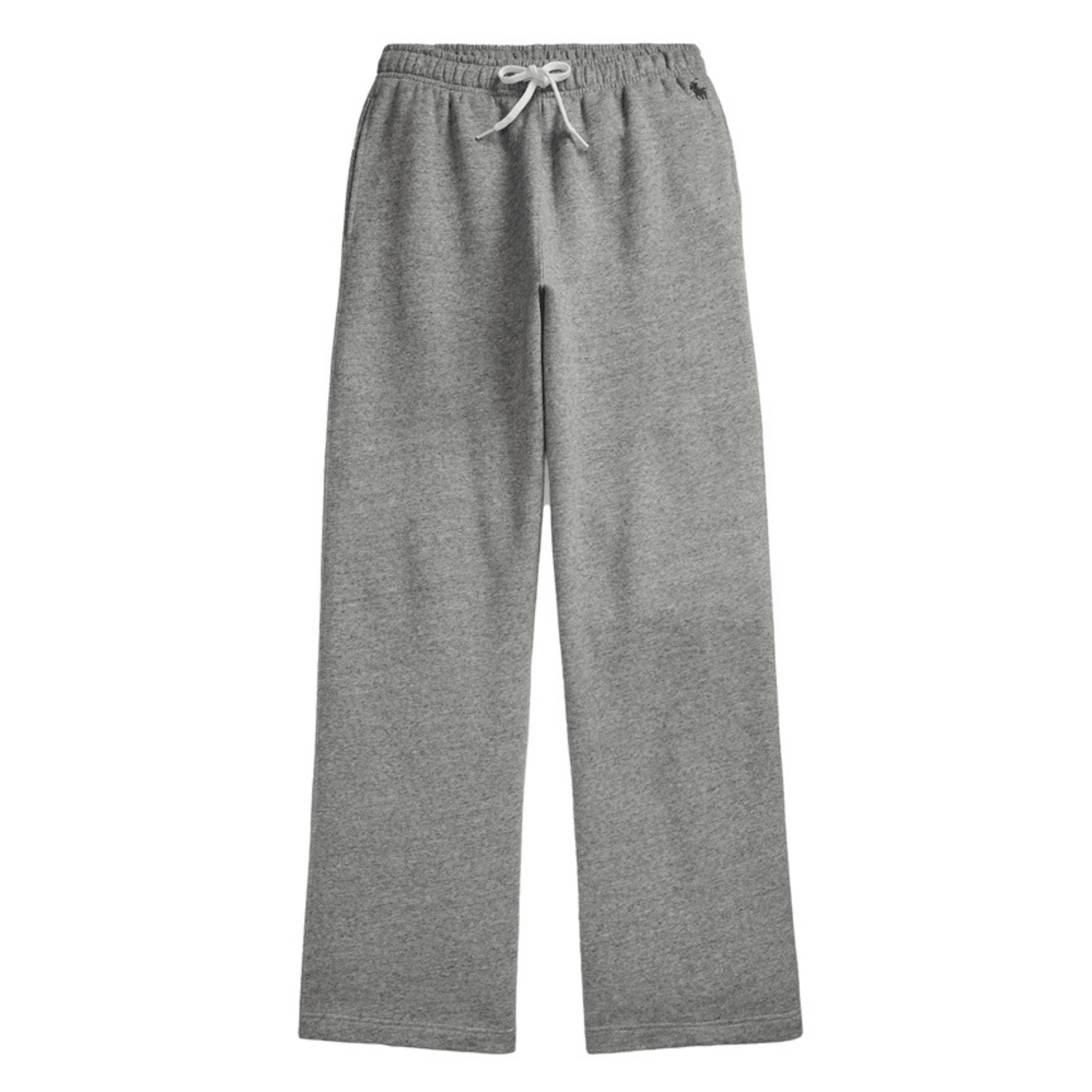 POLO RALPH LAUREN Laisvalaikio kelnės moterims, Pilka, Knit open bottom sweatpant 1