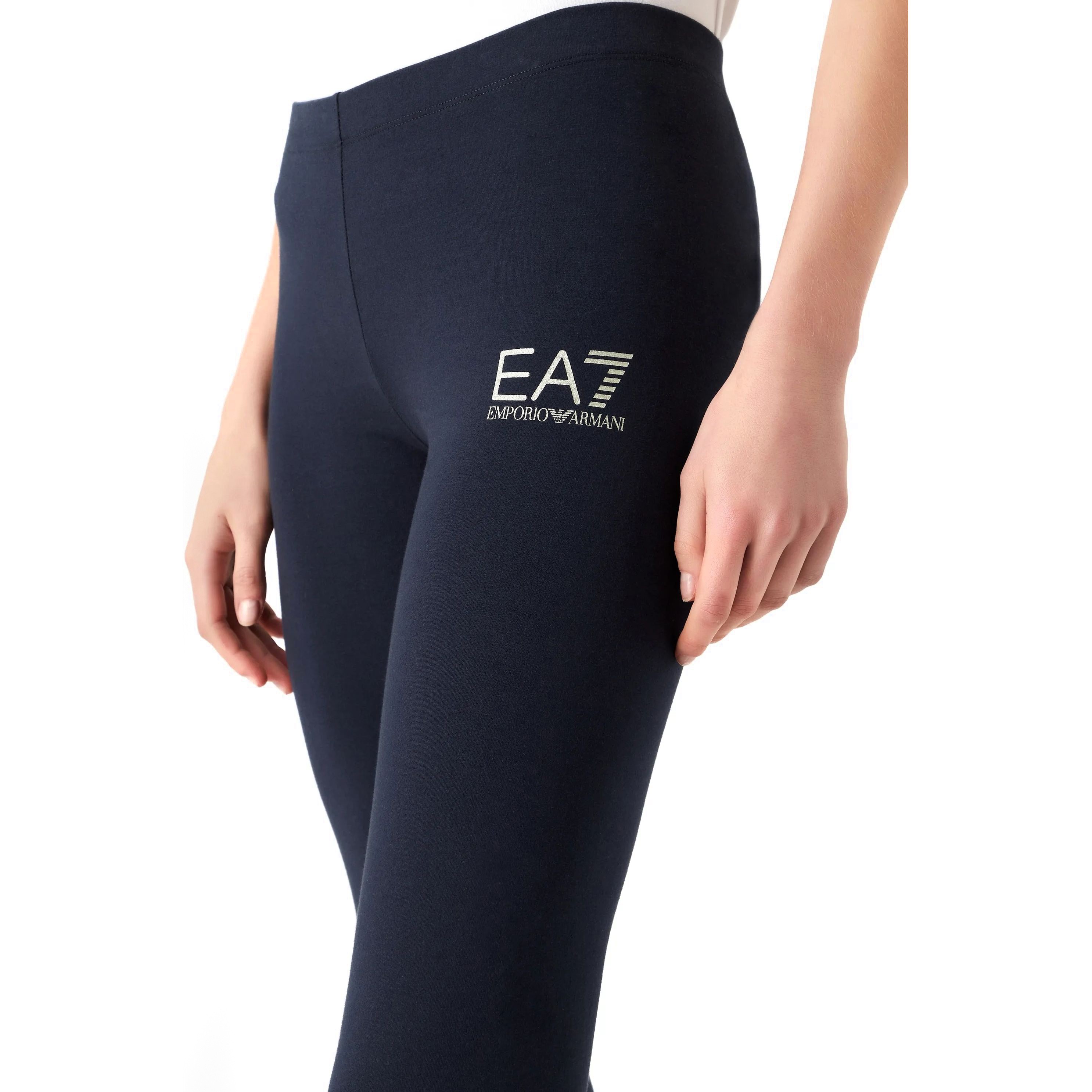 EA7 Tamprės moterims, Mėlyna, Leggings 4
