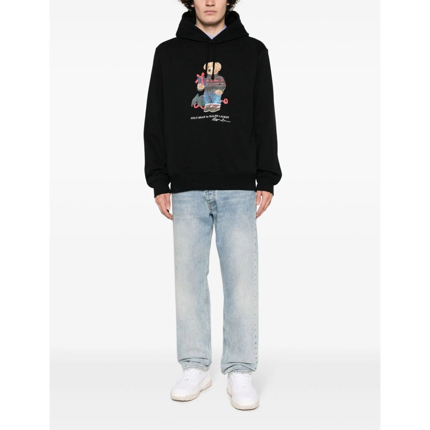 POLO RALPH LAUREN Sportinis nertinis vyrams, Juoda, Long sleeve sweatshirt 2