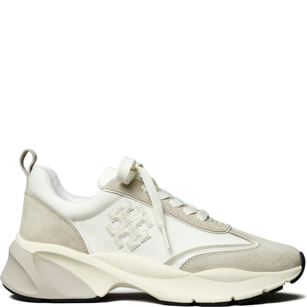 TORY BURCH Laisvalaikio bateliai moterims, Balta, Good luck trainer 1