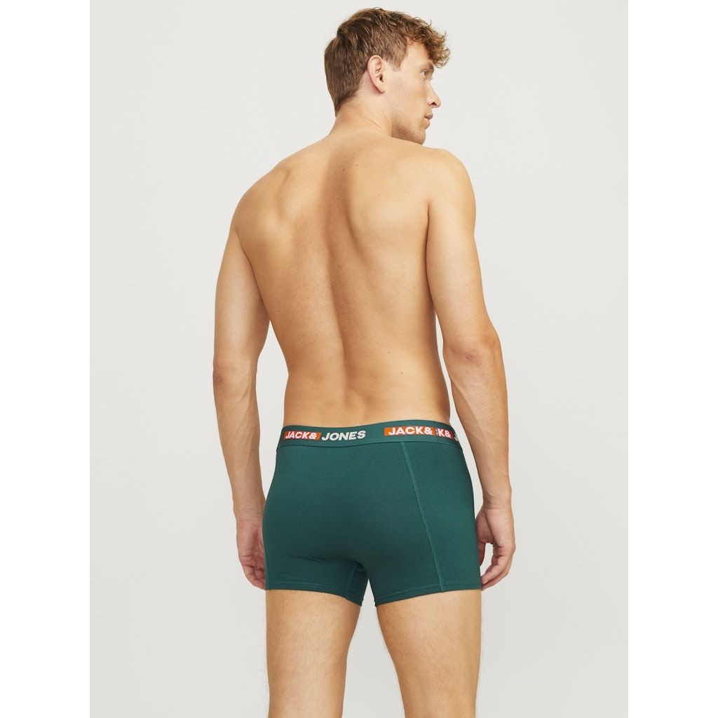 JACK & JONES Ilginti apatiniai vyrams, Marga, Scott solid trunks 3 pack 6