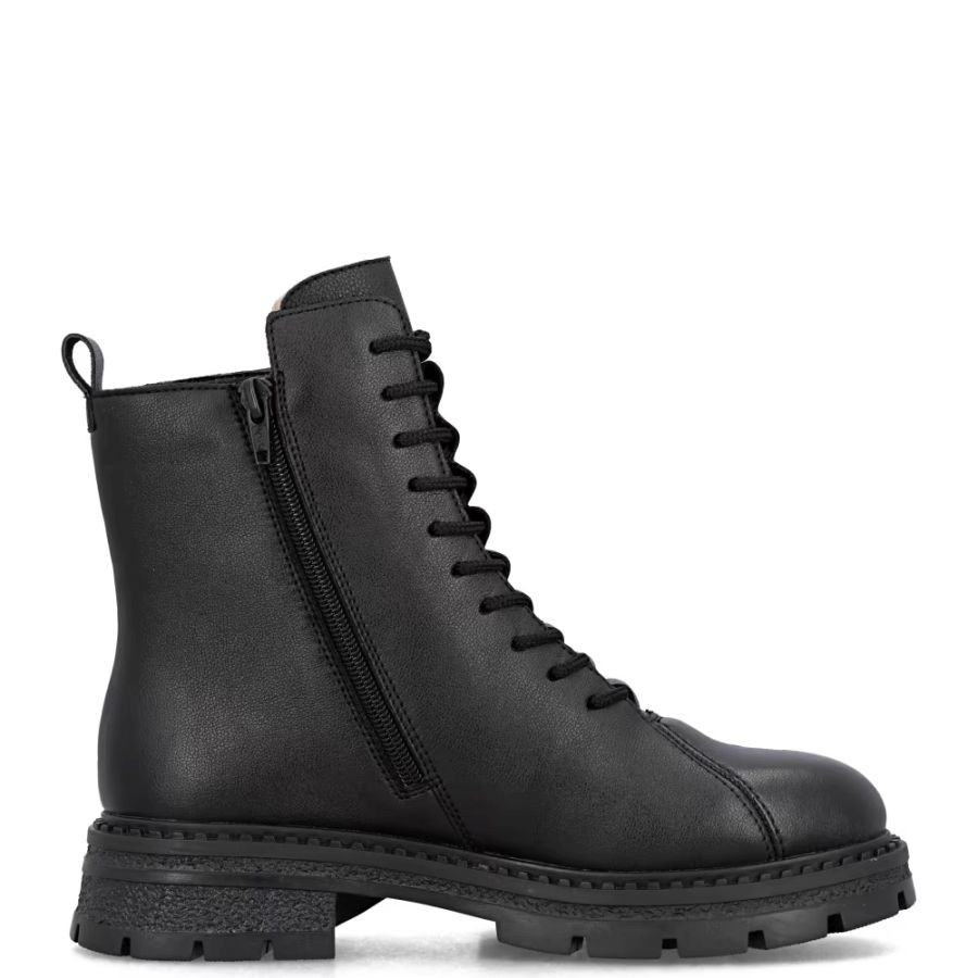 RIEKER Aulinukai moterims, Juoda, Booties 3