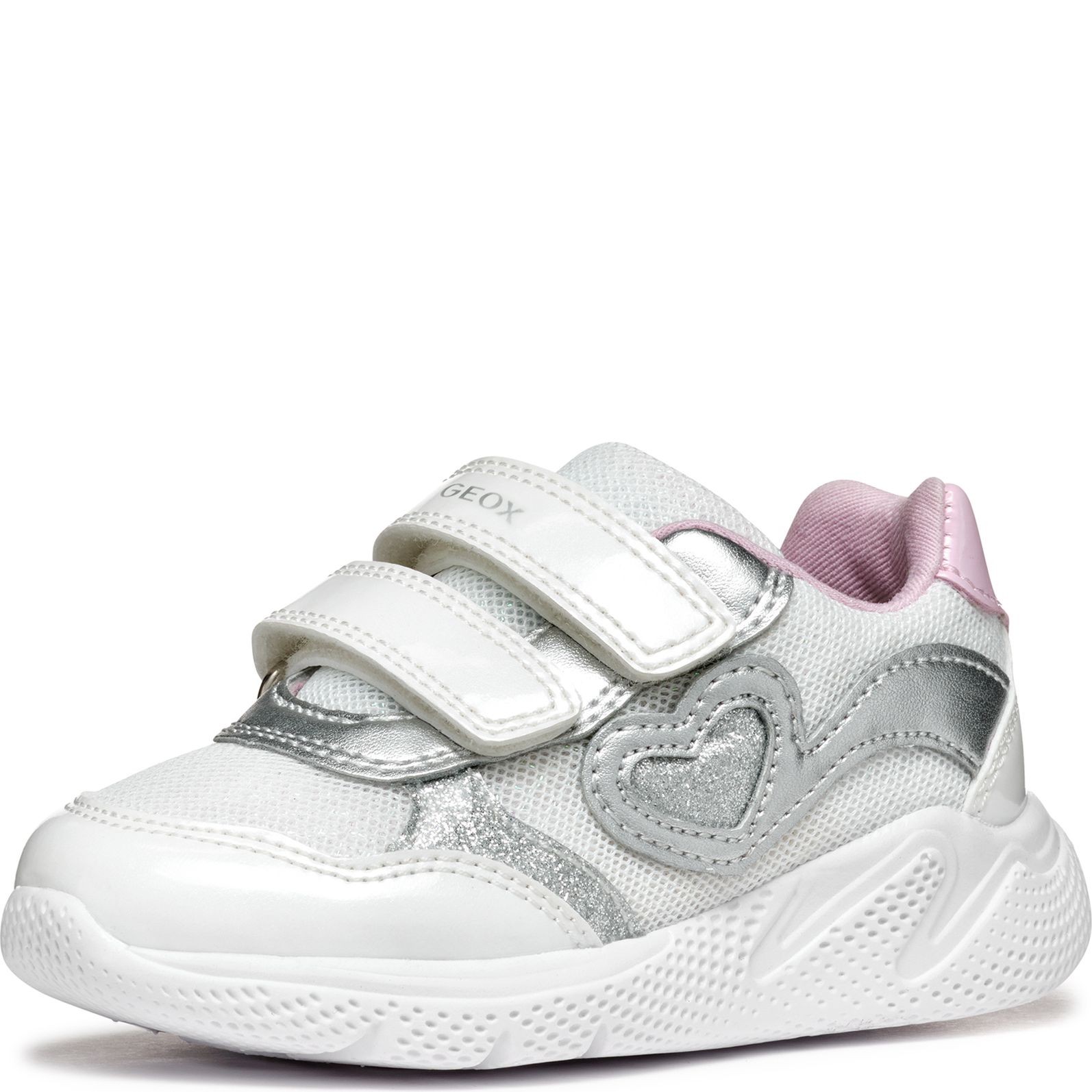 GEOX Laisvalaikio bateliai mergaitėms, Balta, Sprintye leisure 2