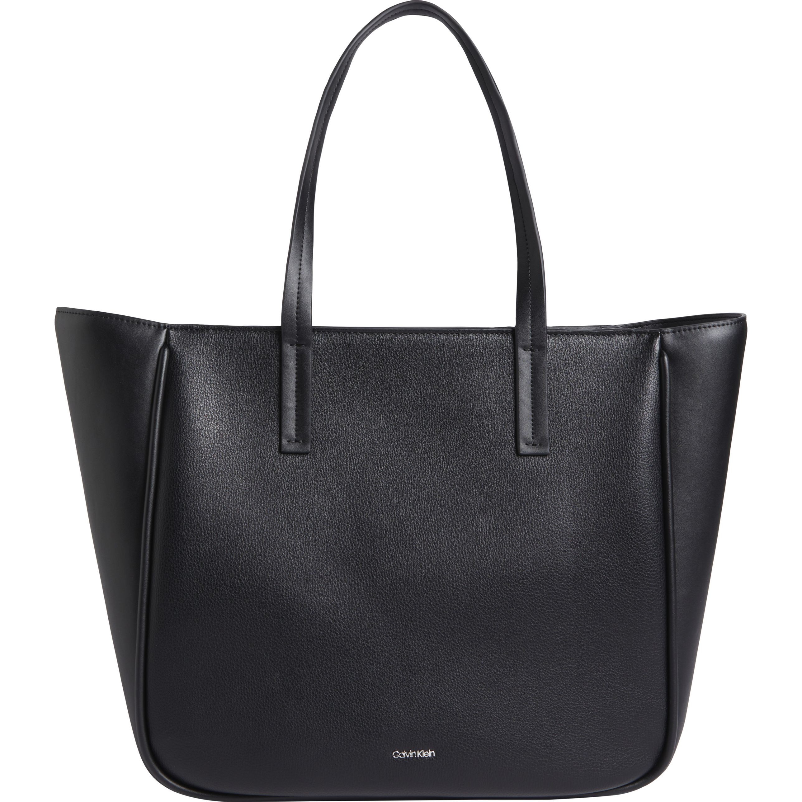 CALVIN KLEIN Pirkinių krepšys moterims, Juoda, Refine medium shopper 1