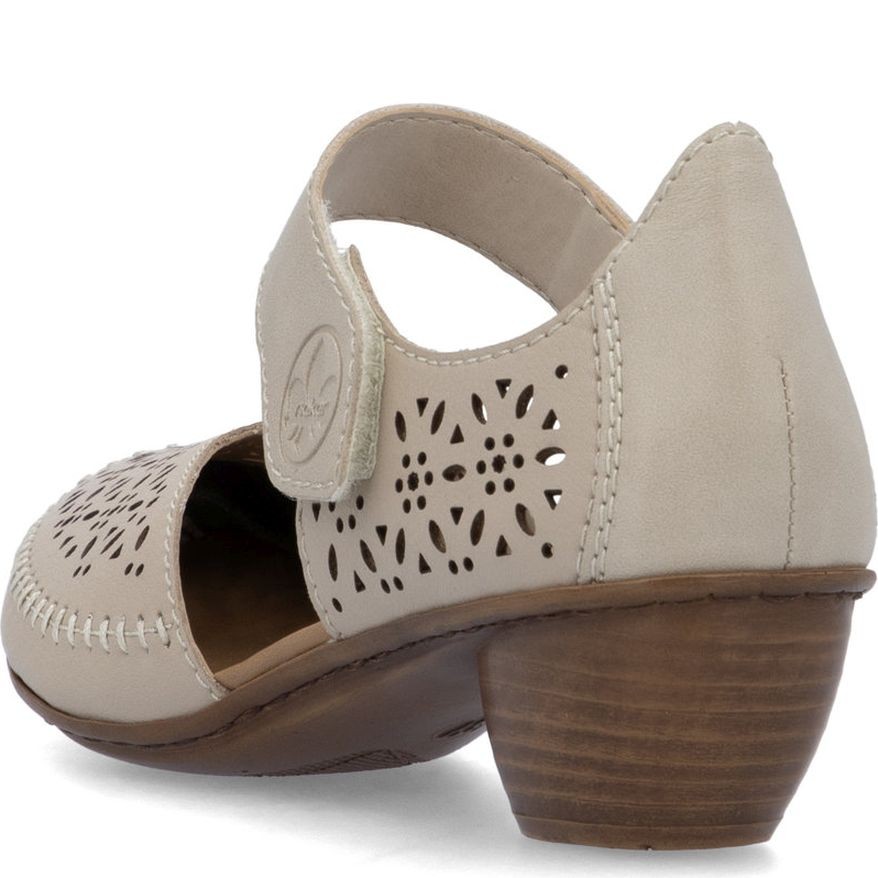 RIEKER Balerinos moterims, Smėlio, Ballerinas 4