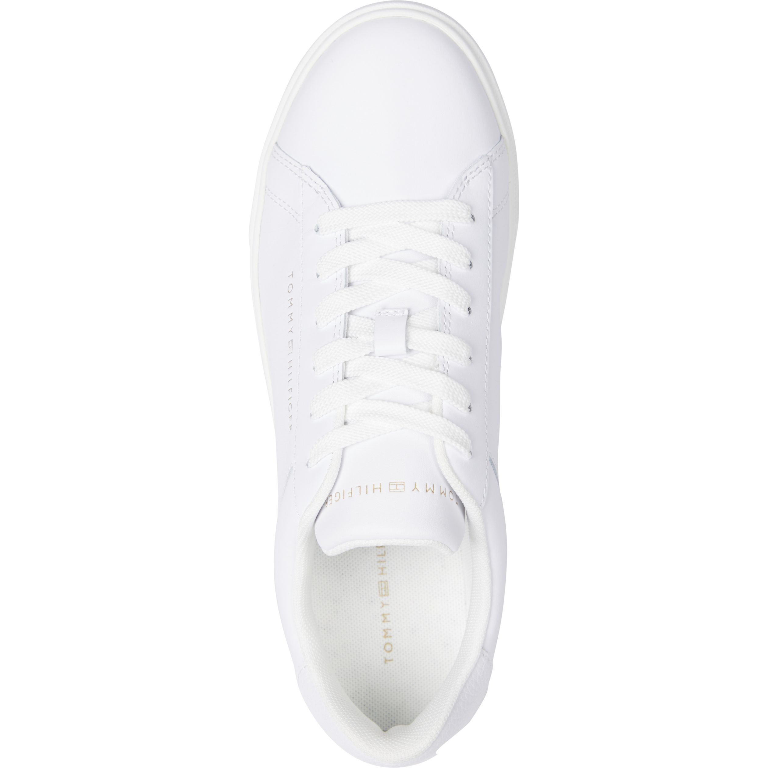TOMMY HILFIGER Laisvalaikio bateliai moterims, Balta, Essential court sneaker 3