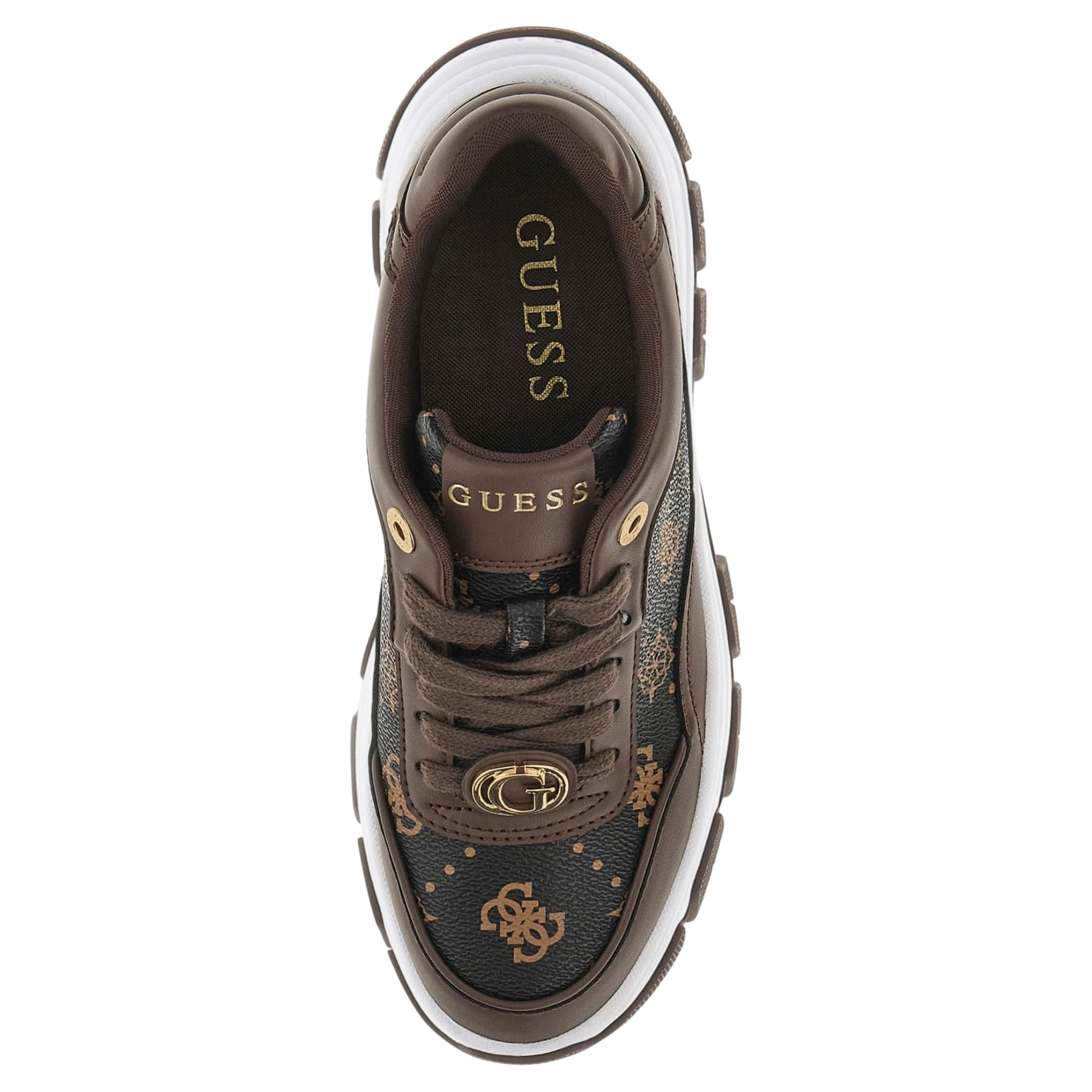 GUESS Laisvalaikio bateliai moterims, Ruda, Berrett2 Leisure 3