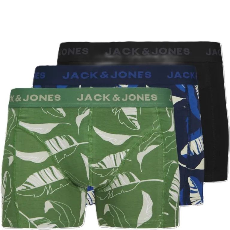 JACK & JONES Ilginti apatiniai vyrams, Marga, Cabanas trunks 3 pack 1