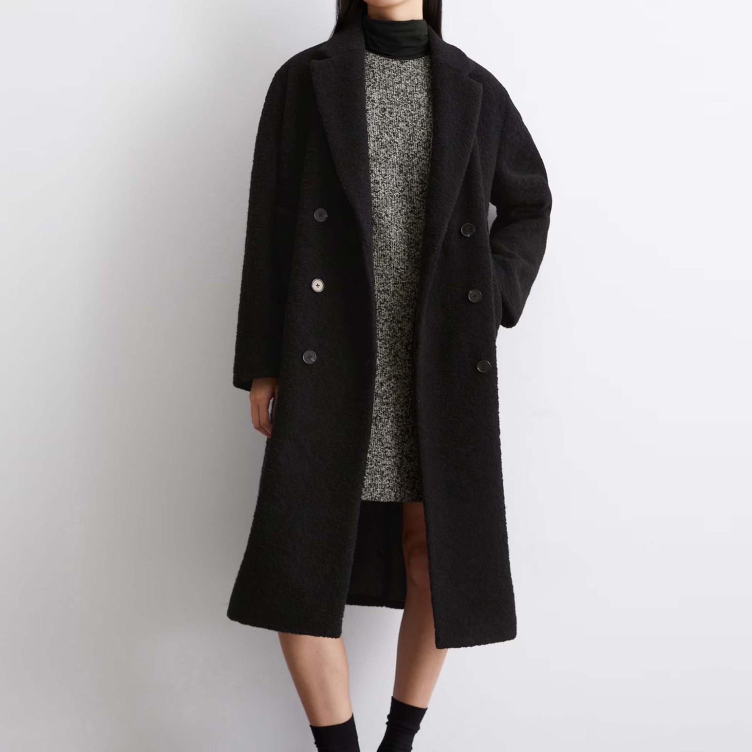 MARC O'POLO Paltas moterims, Juoda, Coats 410030771329 2