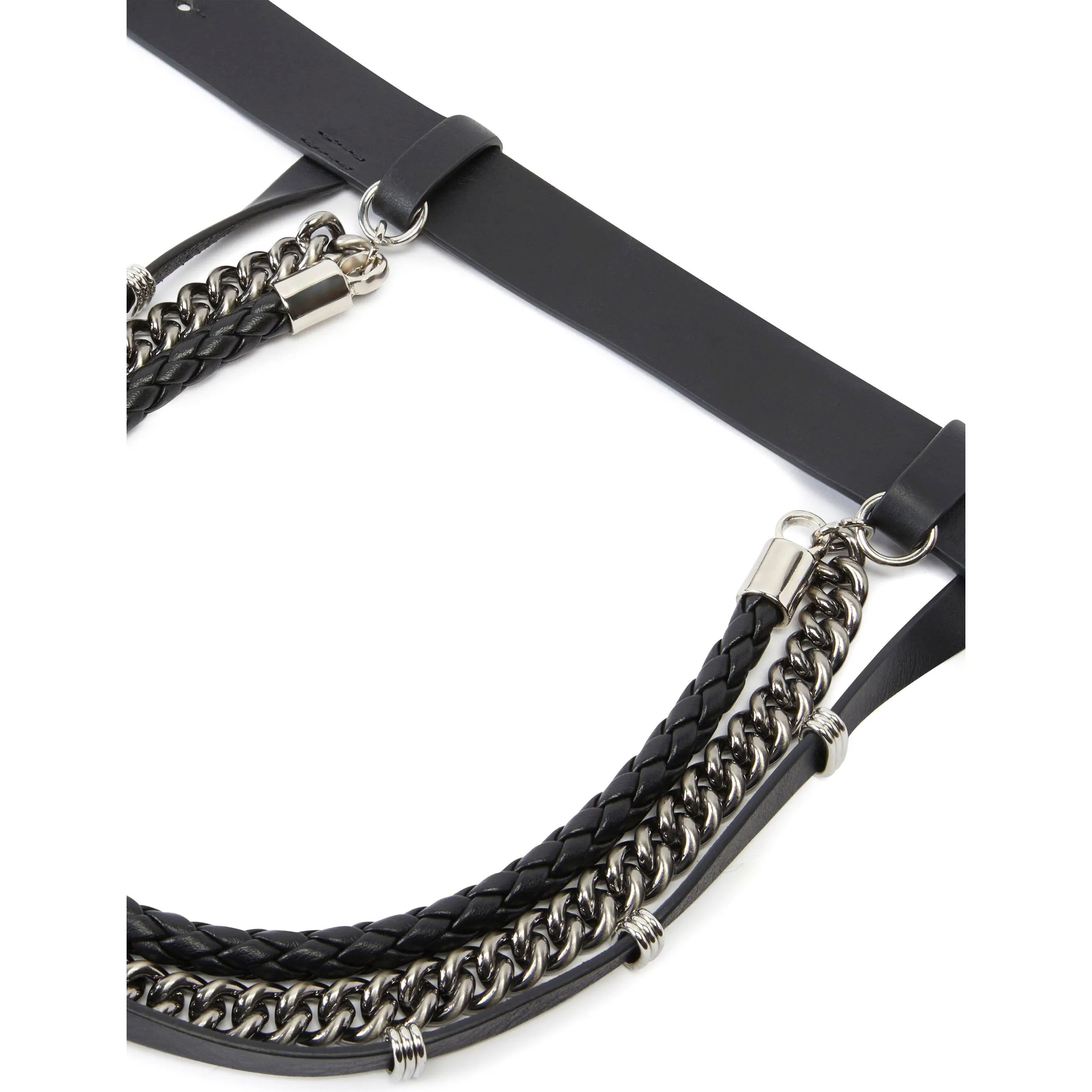 PINKO Diržas moterims, Juoda, Belt 3