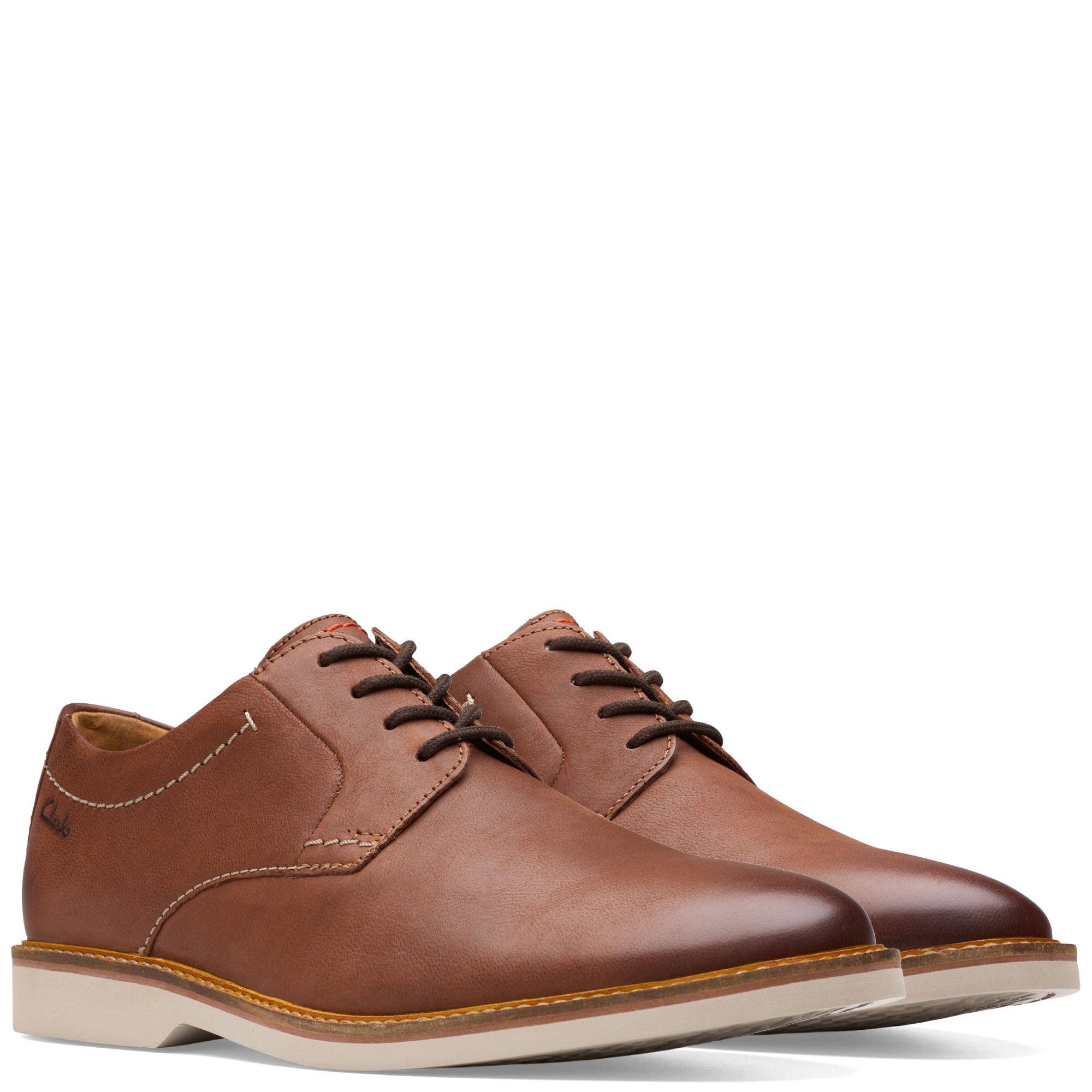 CLARKS Klasikiniai batai vyrams, Ruda, Atticus formal 4