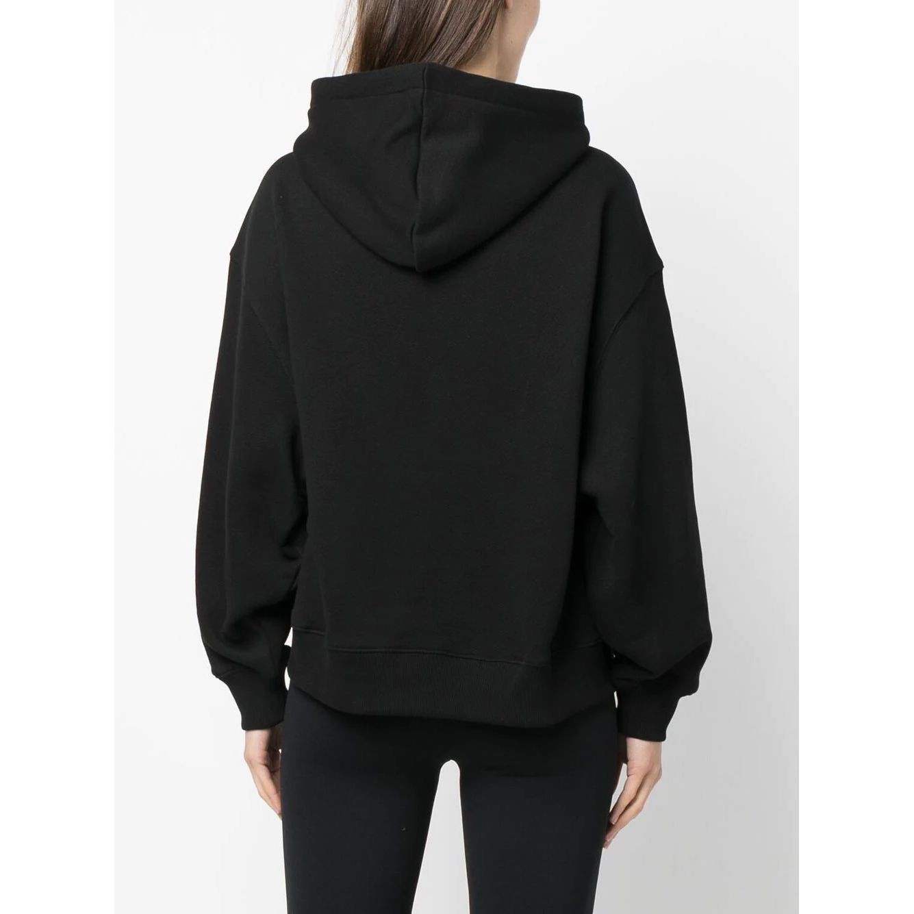 AXEL ARIGATO Džemperis moterims, Juoda, College A Appliquéd Hoodie 4