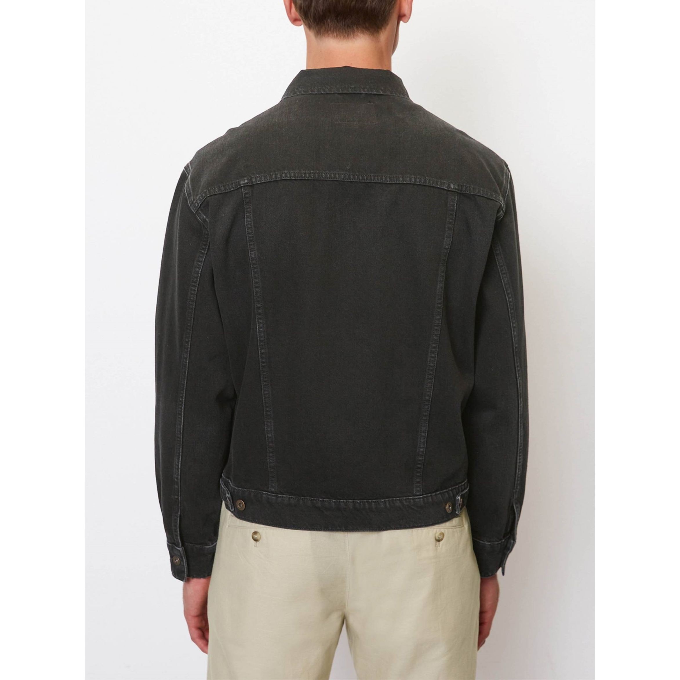 MARC O'POLO Džinsinis švarkas vyrams, Juoda 3