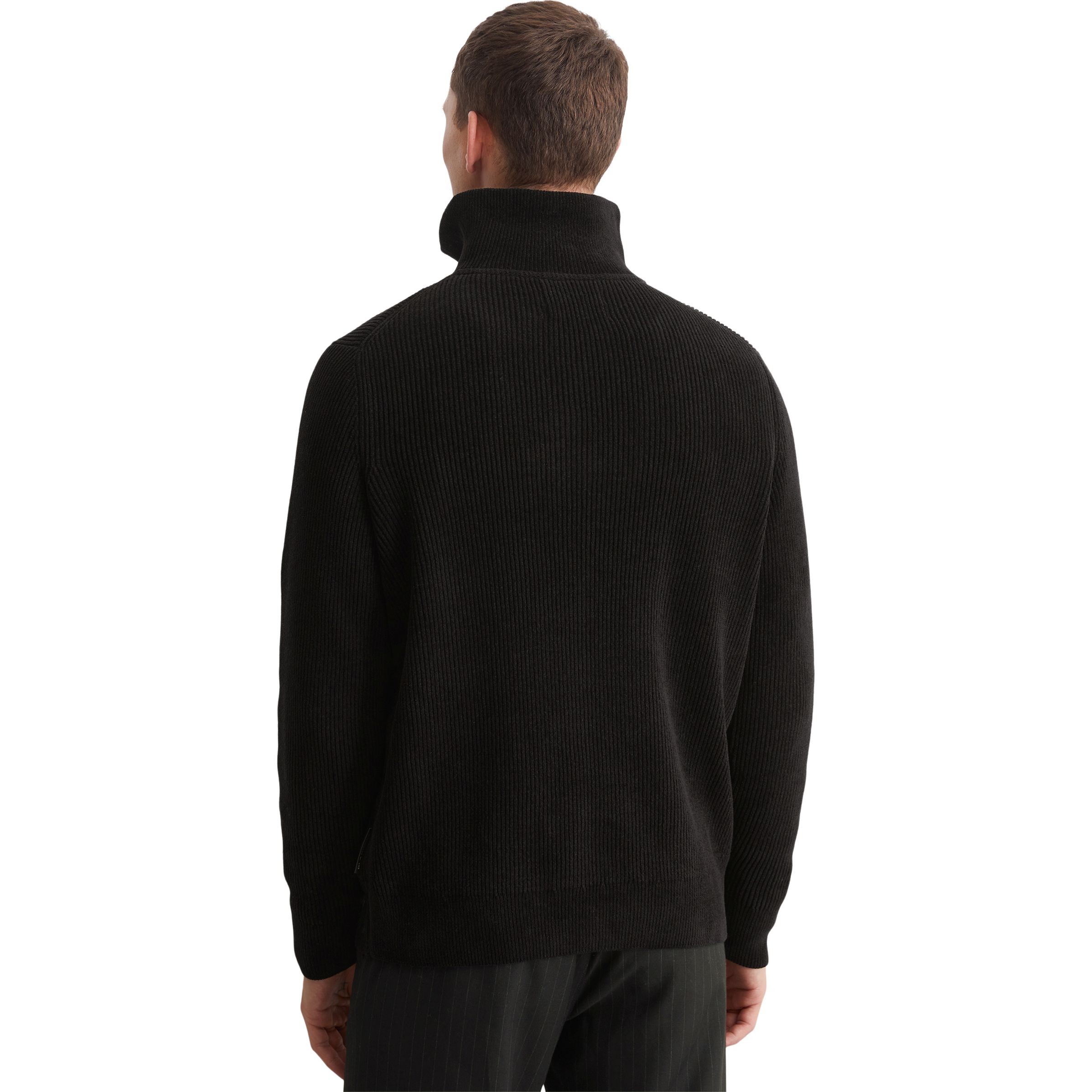 MARC O'POLO Megztinis vyrams, Juoda, Sweater 430515560378 3