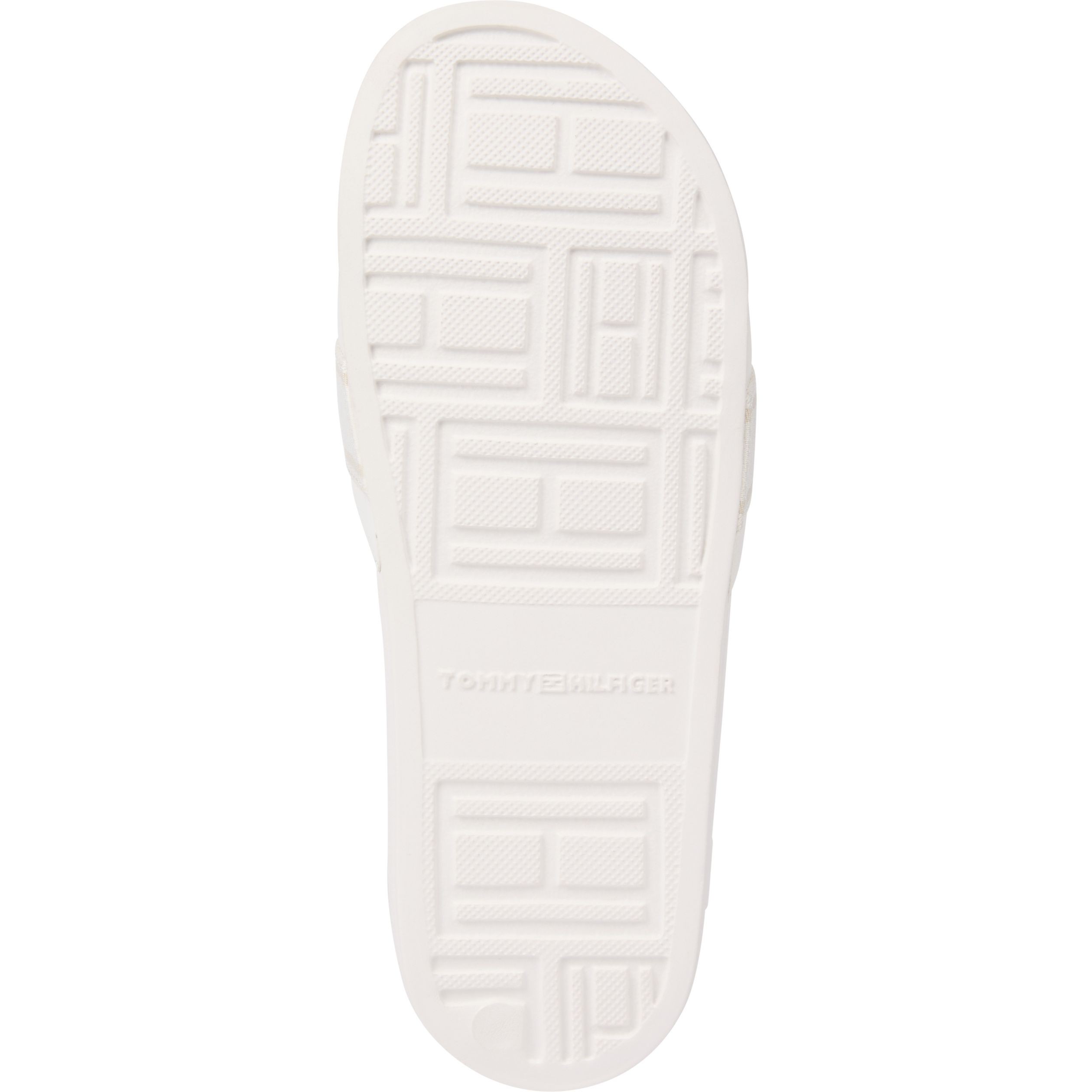 TOMMY HILFIGER Guminės šlepetės moterims, Smėlio, Pool side 4