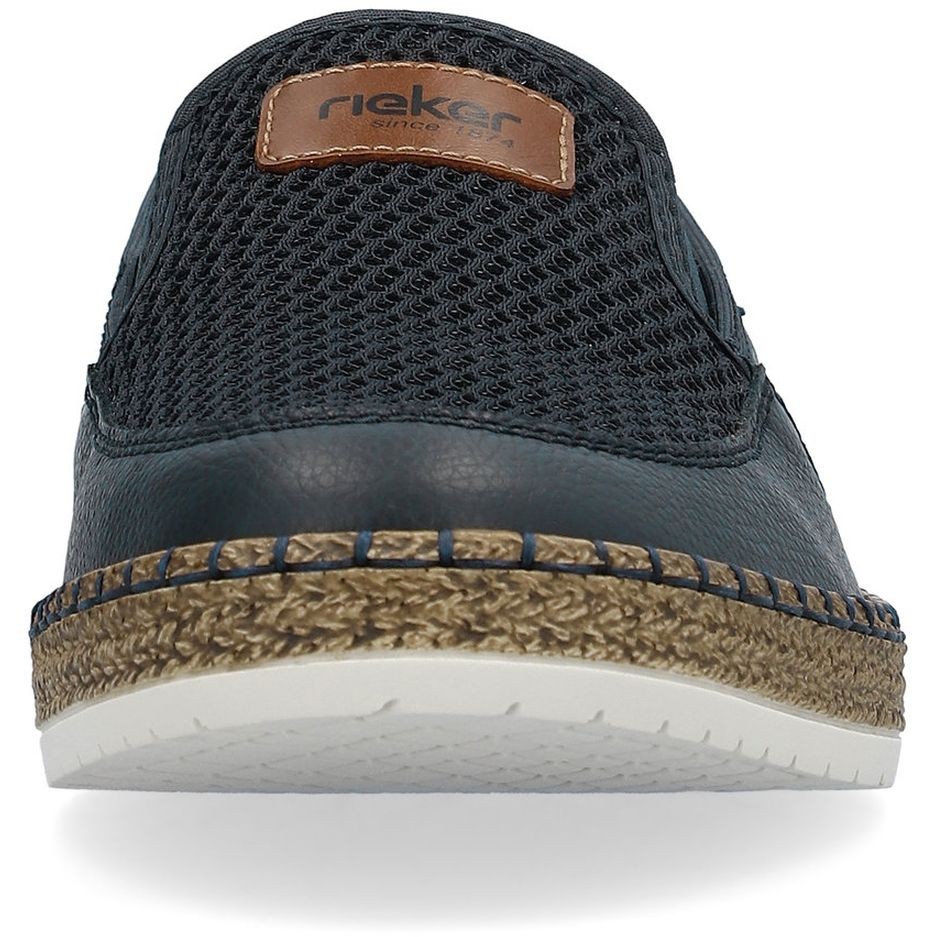 RIEKER Laisvalaikio bateliai vyrams, Mėlyna, LEISURE 8