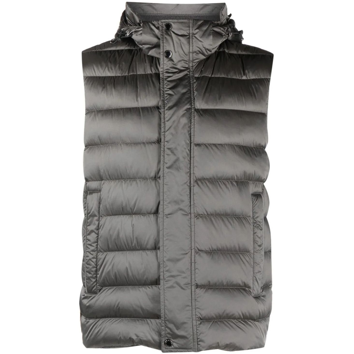 PAULNSHARK Pūkinė liemenė vyrams, Pilka, Vest 1